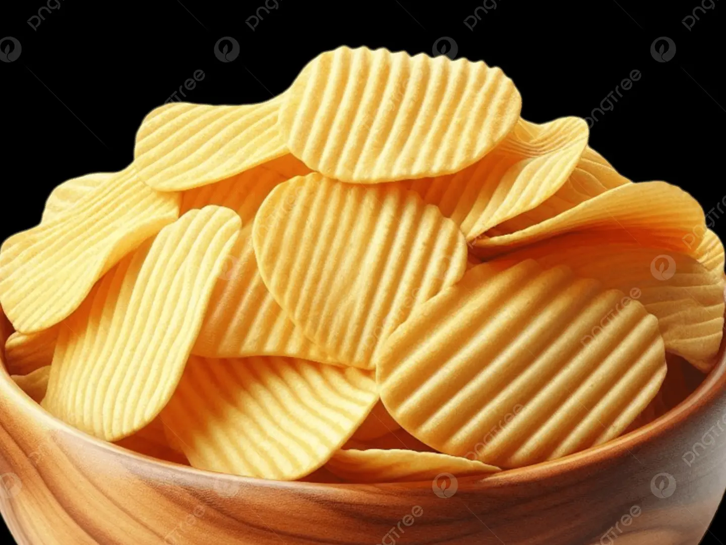 Plate Of Potato Slices - Big Size