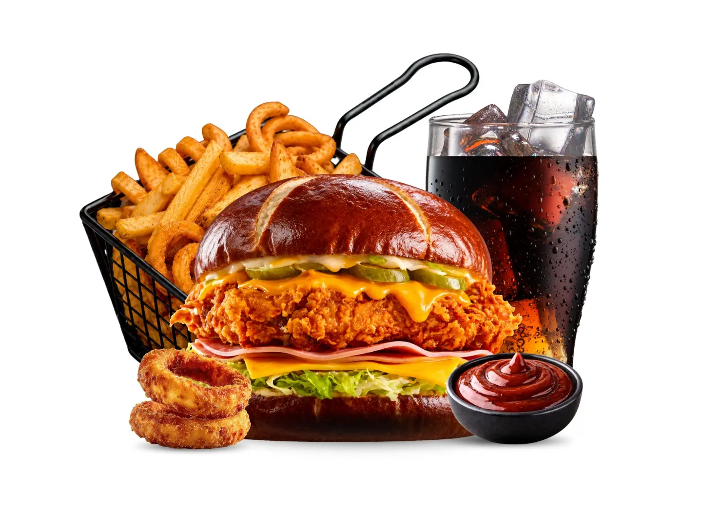 Chicken Burger Meal