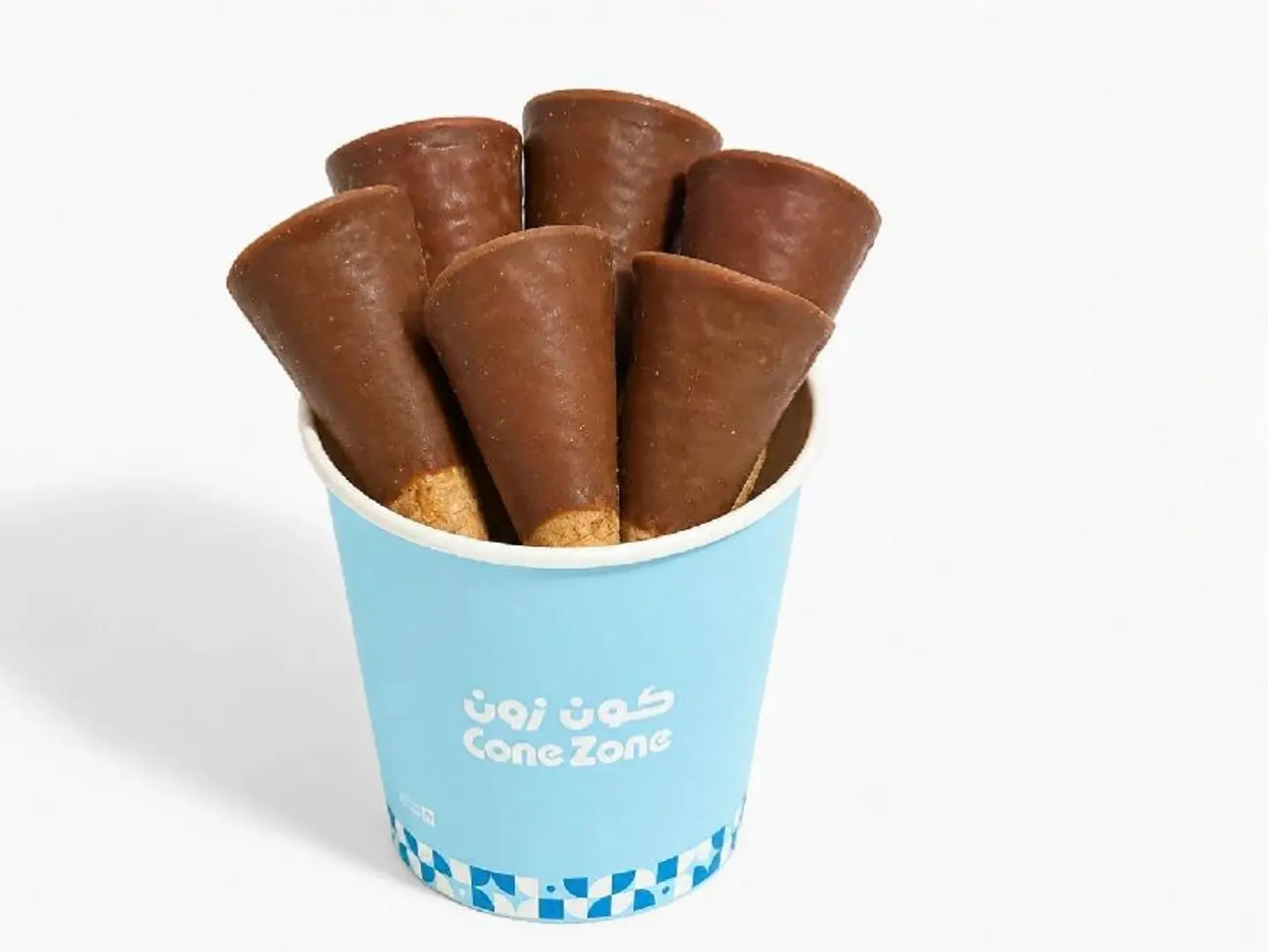 Crunchy Pecan Mini Cones 6 Pcs