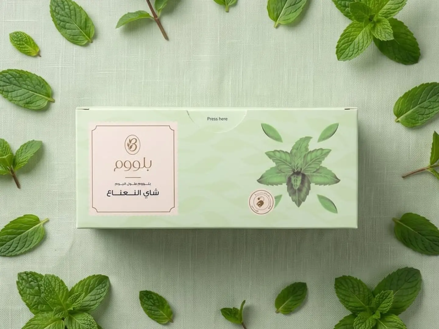 شاي النعناع بلووم