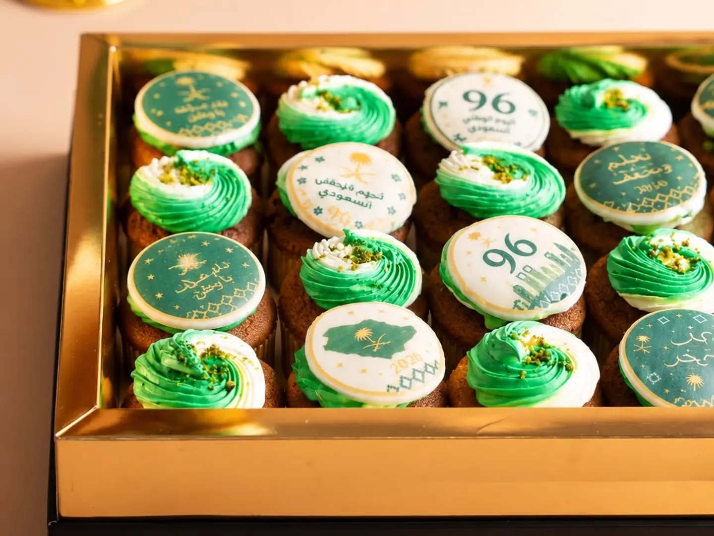National Day Cup Cakes 16 Pcs