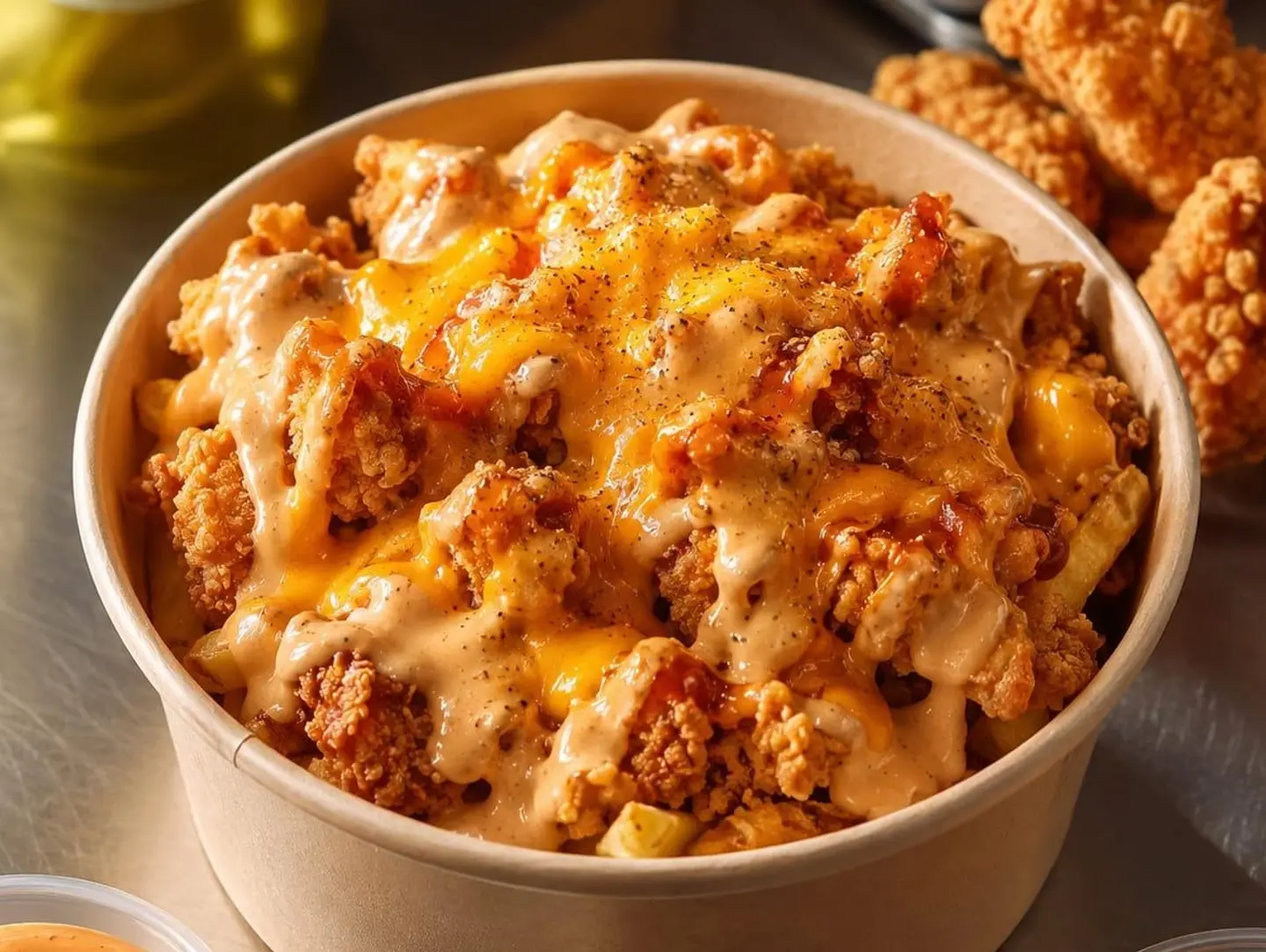 Chicken Cheese Fries - Regular