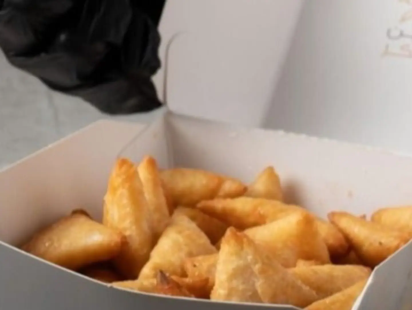 Fried Cheddar Cheese Samosa