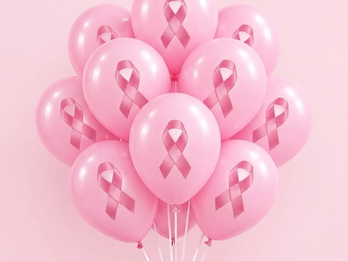 Pink Hope Month Balloon Set
