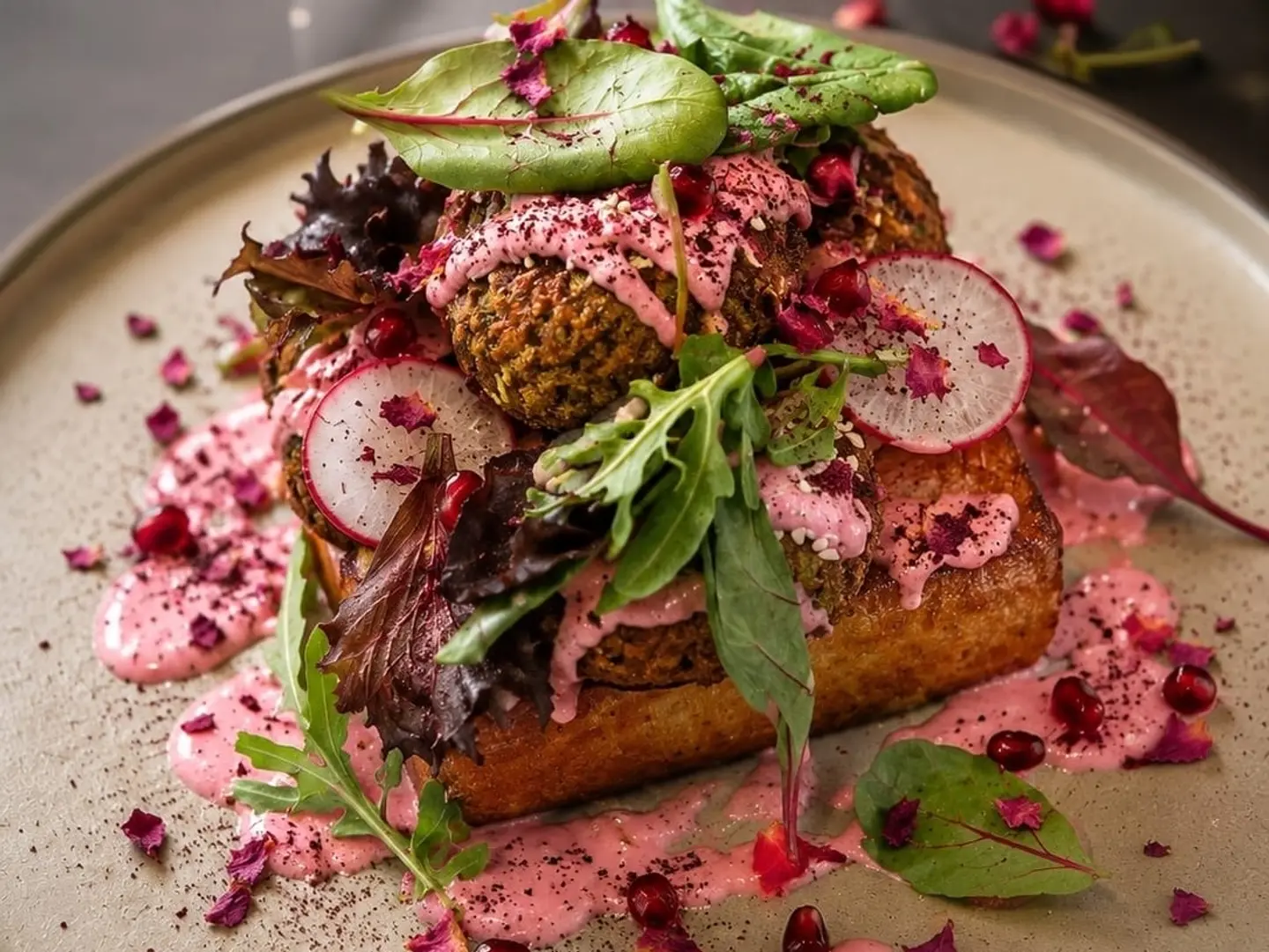 Falafel Brioche