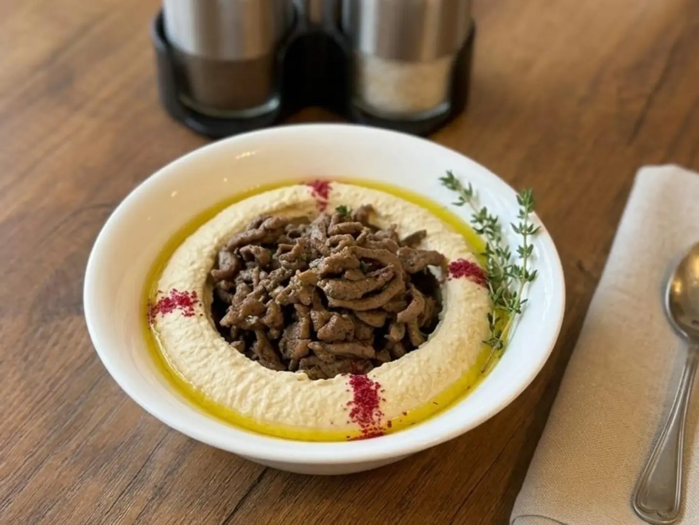 Hummus With Liver