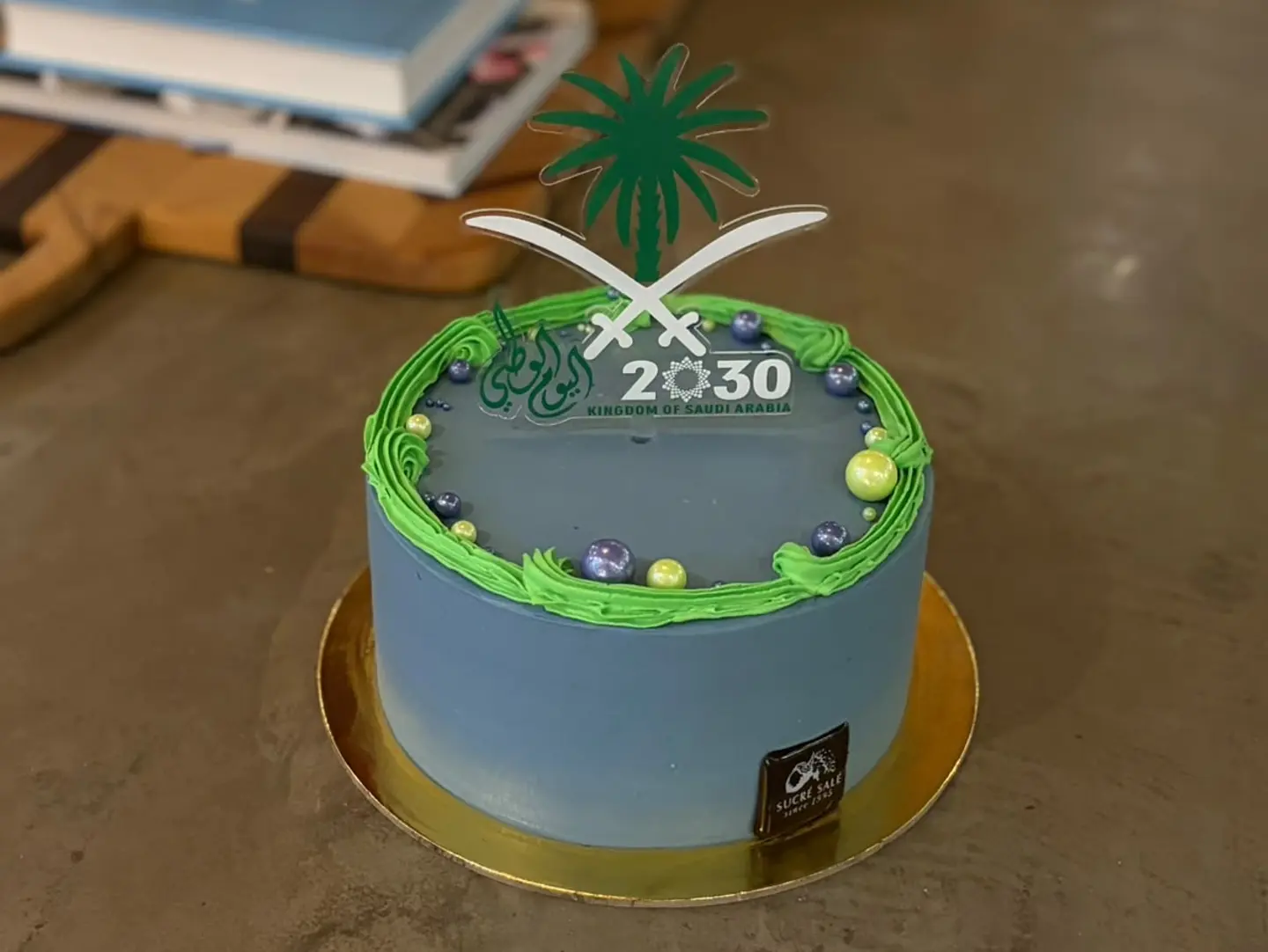 Saudi National Day Cake - 4 Persons