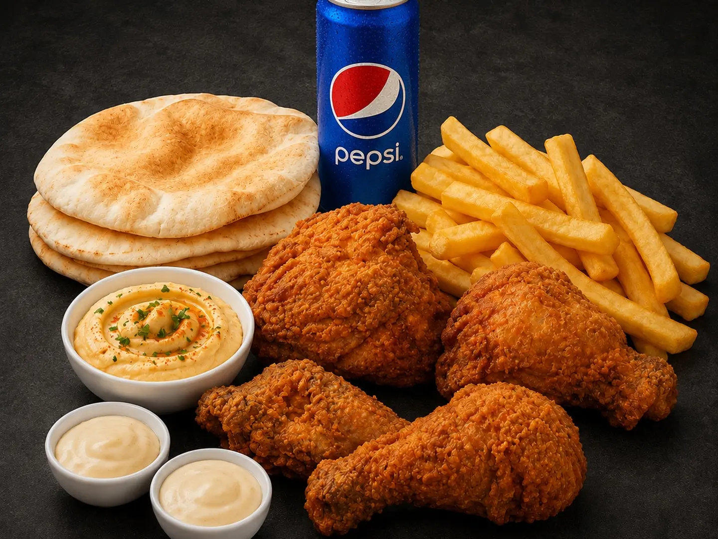 Broast Meal + Pepsi