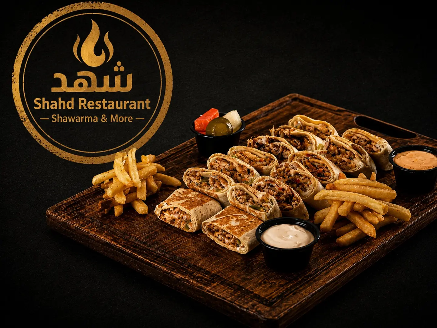 Oven Arabic Shawarma - Small Size 6 Pcs
