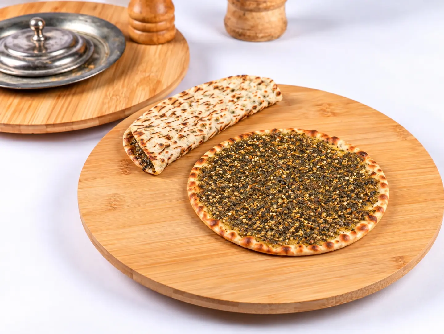 Saudi Bread Saj Zaatar Small