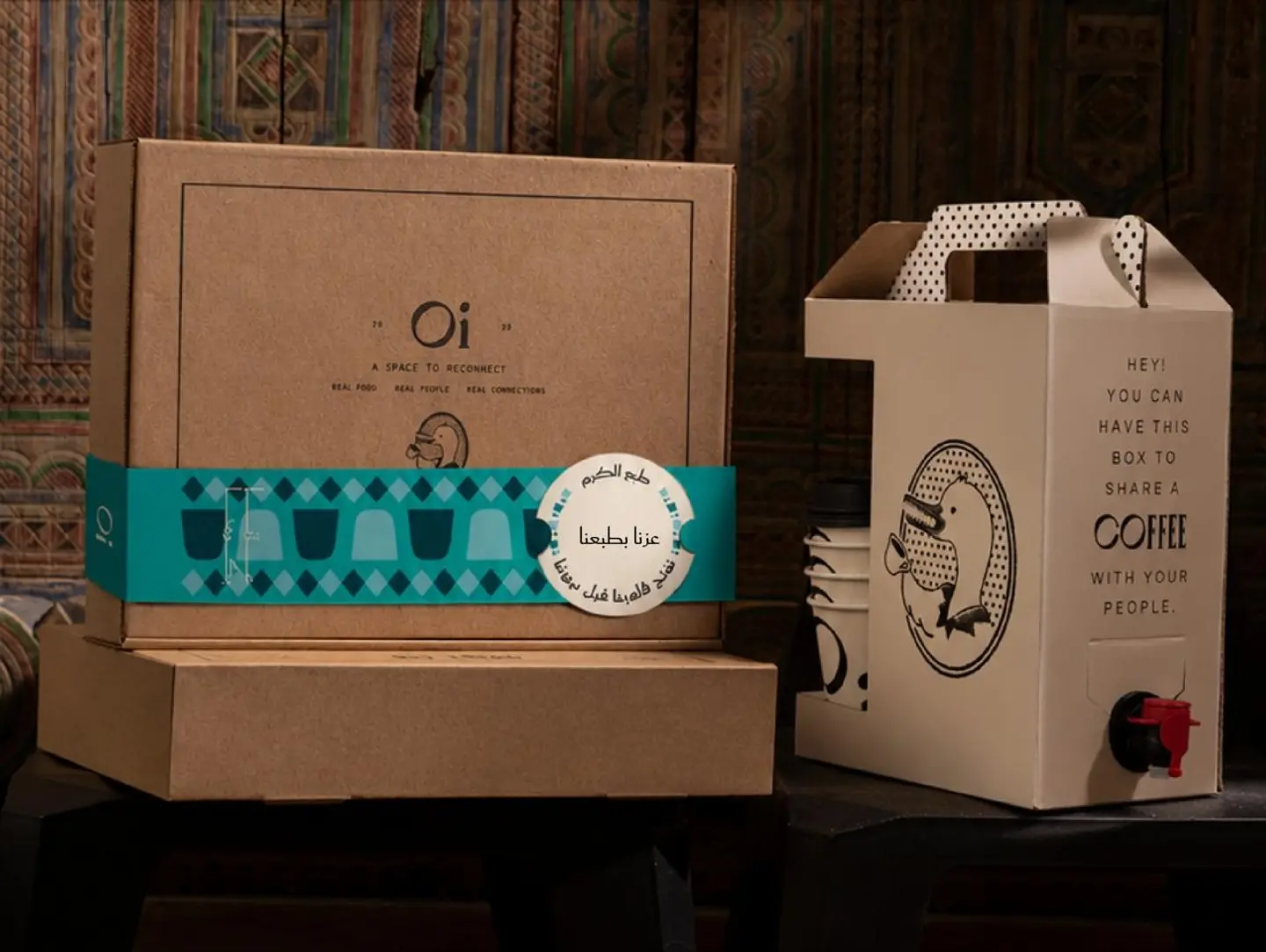 Dessert Box With Free Coffee Gathering - Cheesecake Berry Bitty Box