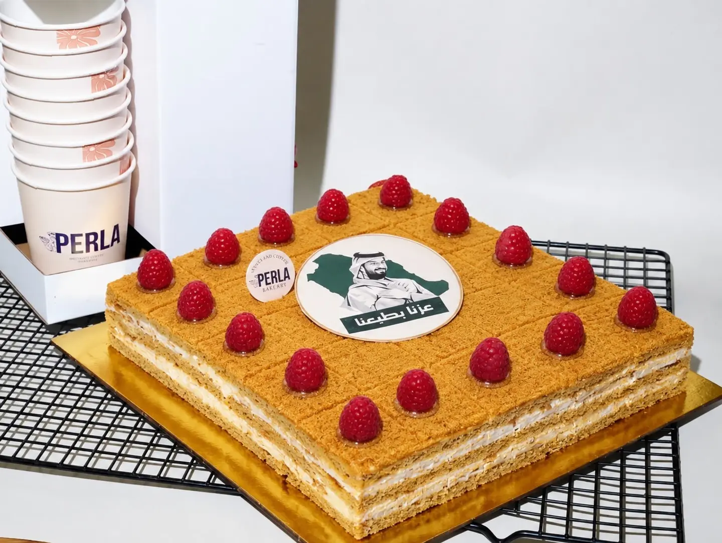 Honey Cake With Ltr Coffee