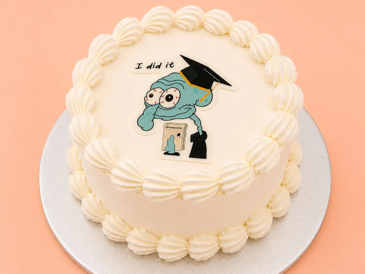 Graduation Cake 10  Small Size