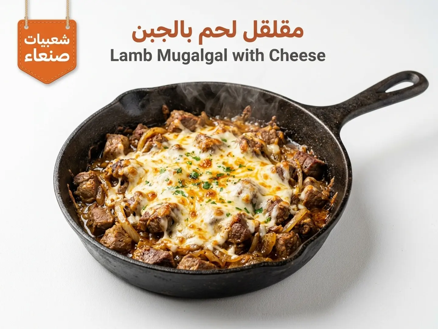 مقلقل لحم بالجبن