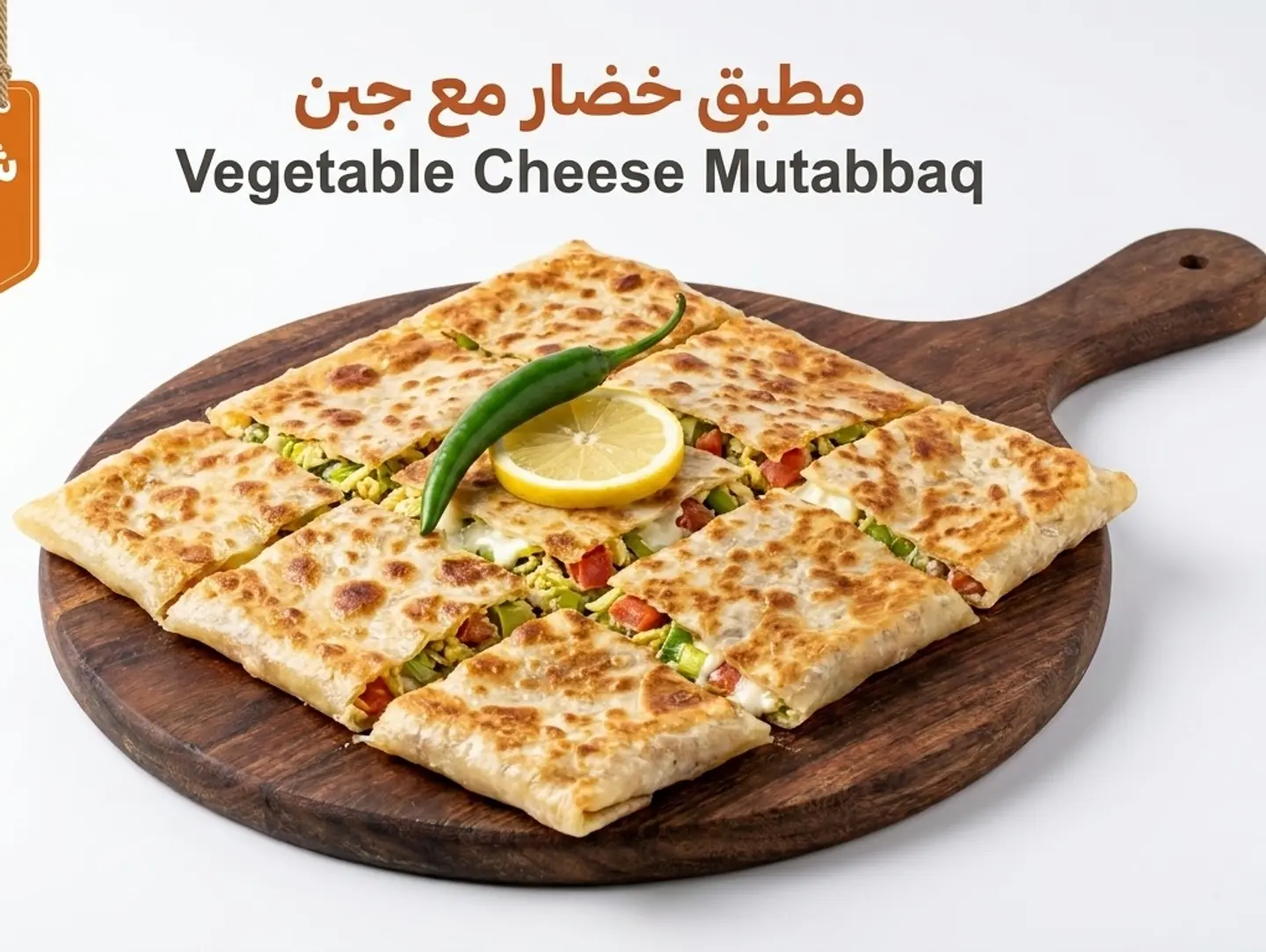 مطبق خضار مع جبن