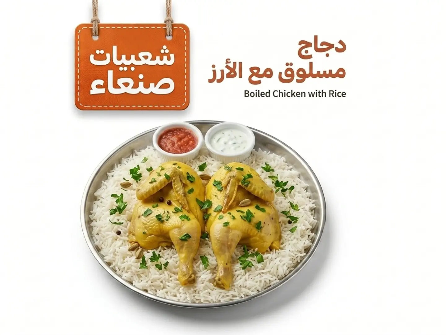 دجاج مسلوق - ربع دجاجة