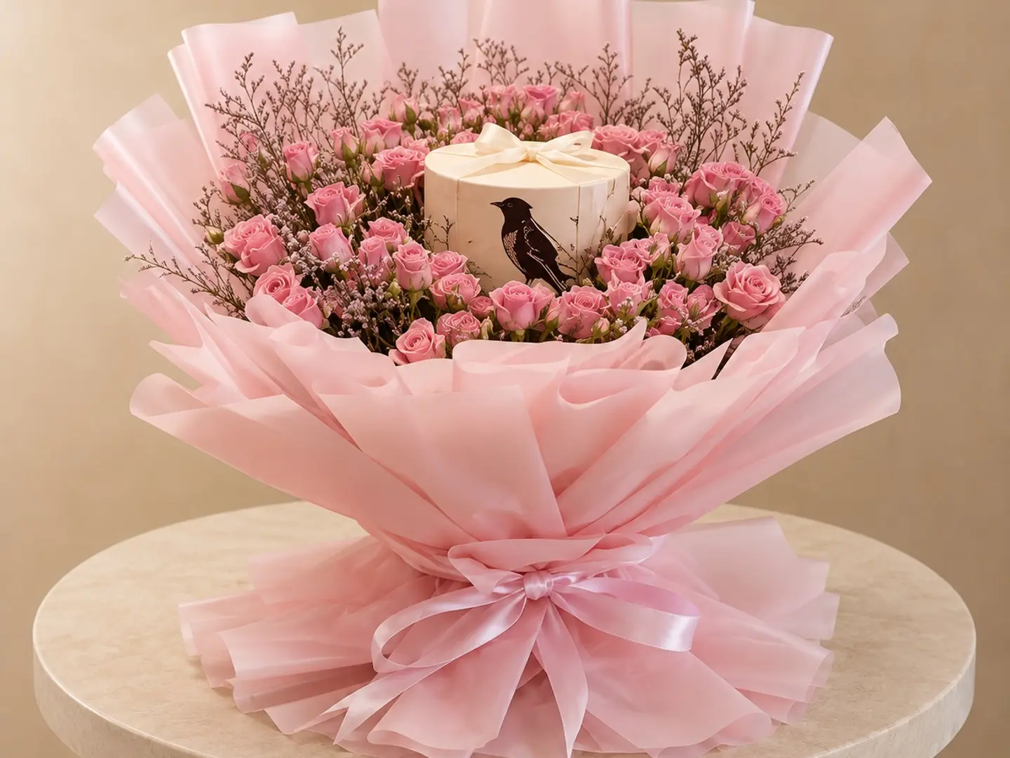 ورد وشوكولاتة أنوش