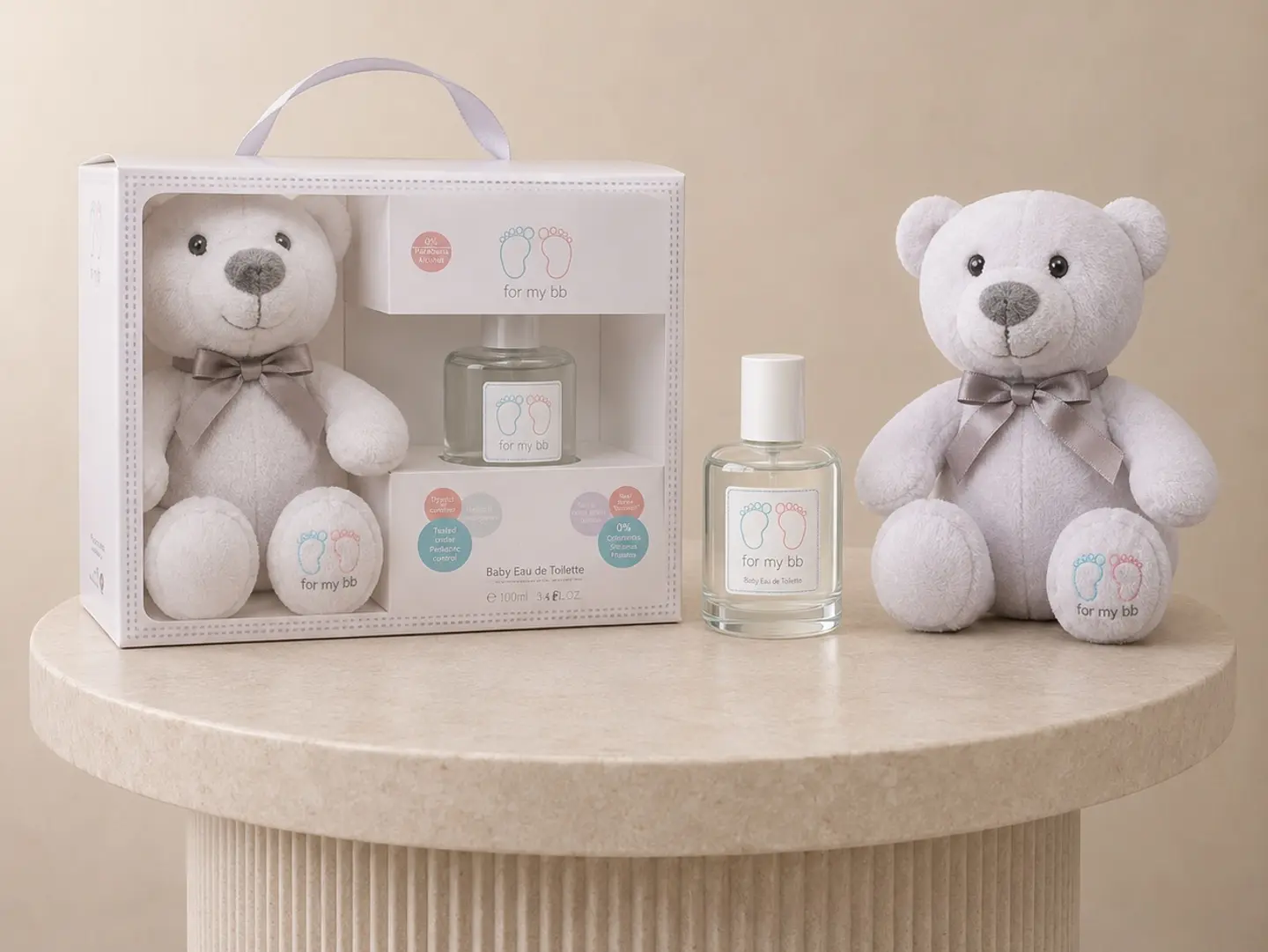 عطر إيو مي بي بي مع دب 60 ملم