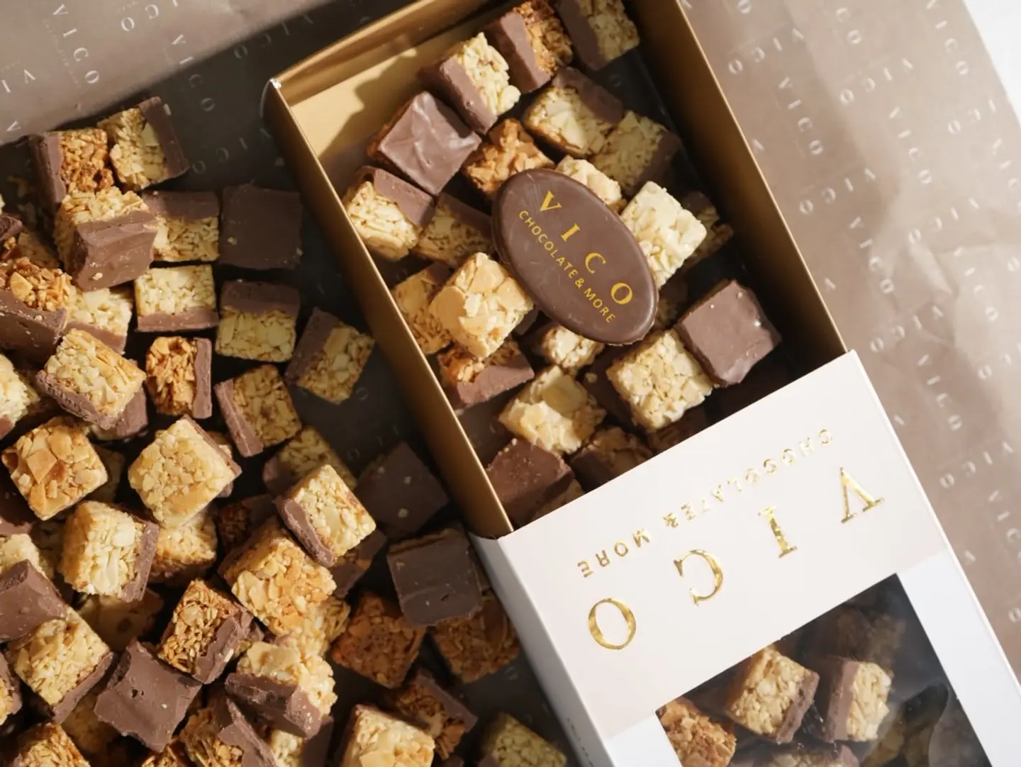 Almond Florentine Cubes