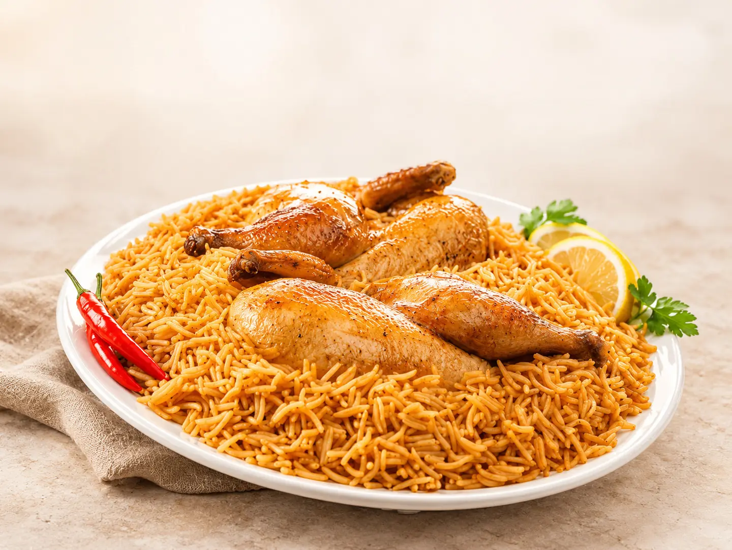 Chicken Madghot - Half A Chicken