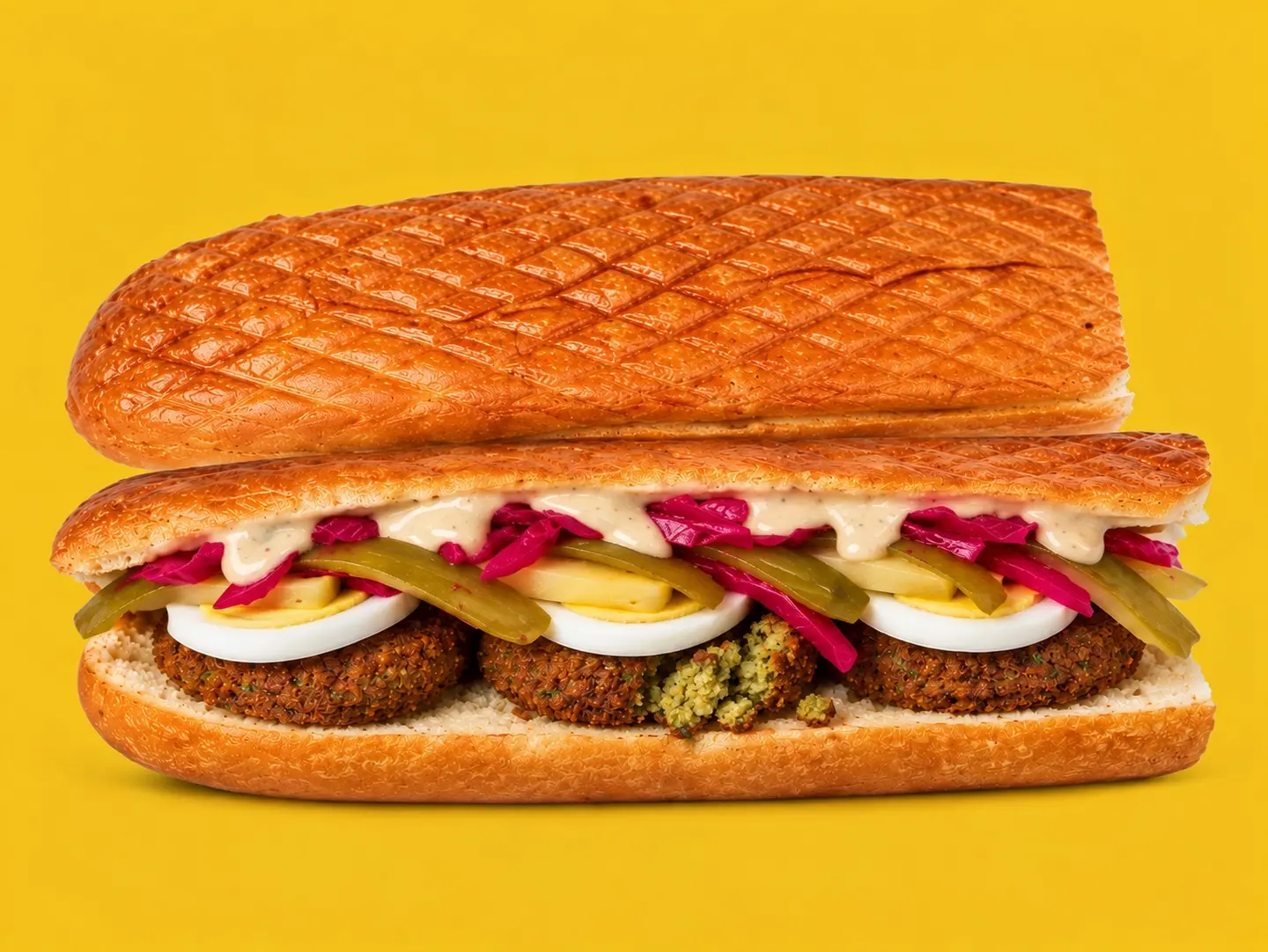 Falafel With Brioche
