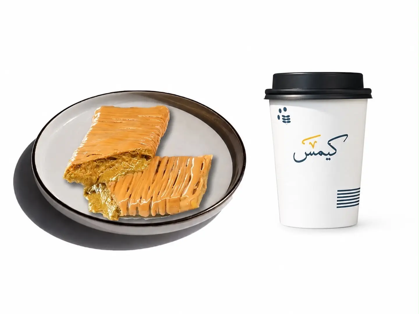 Dubai Crepe And A Large Cold Coffee Of The Day