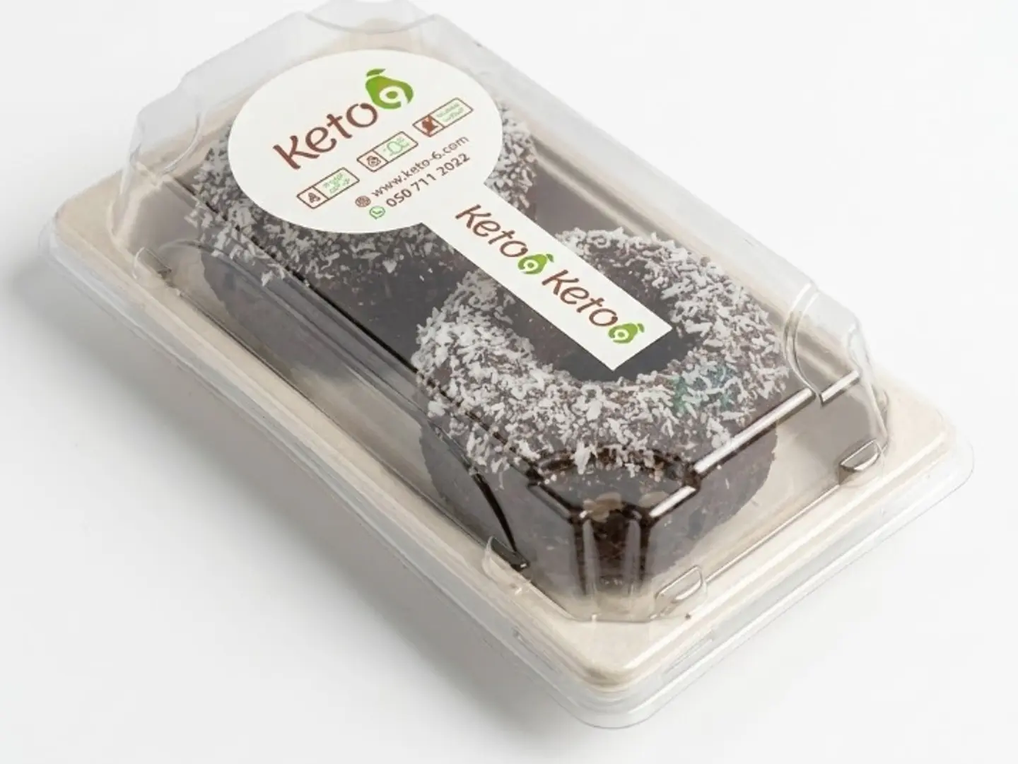 Keto Chocolate Donut 2 Pieces