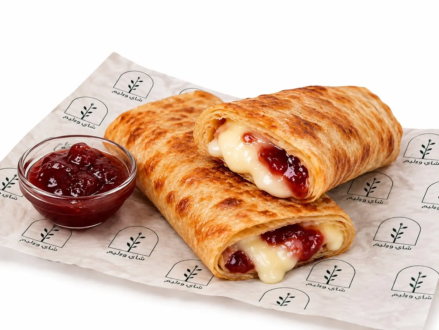 Chapati Cream Chees Jam