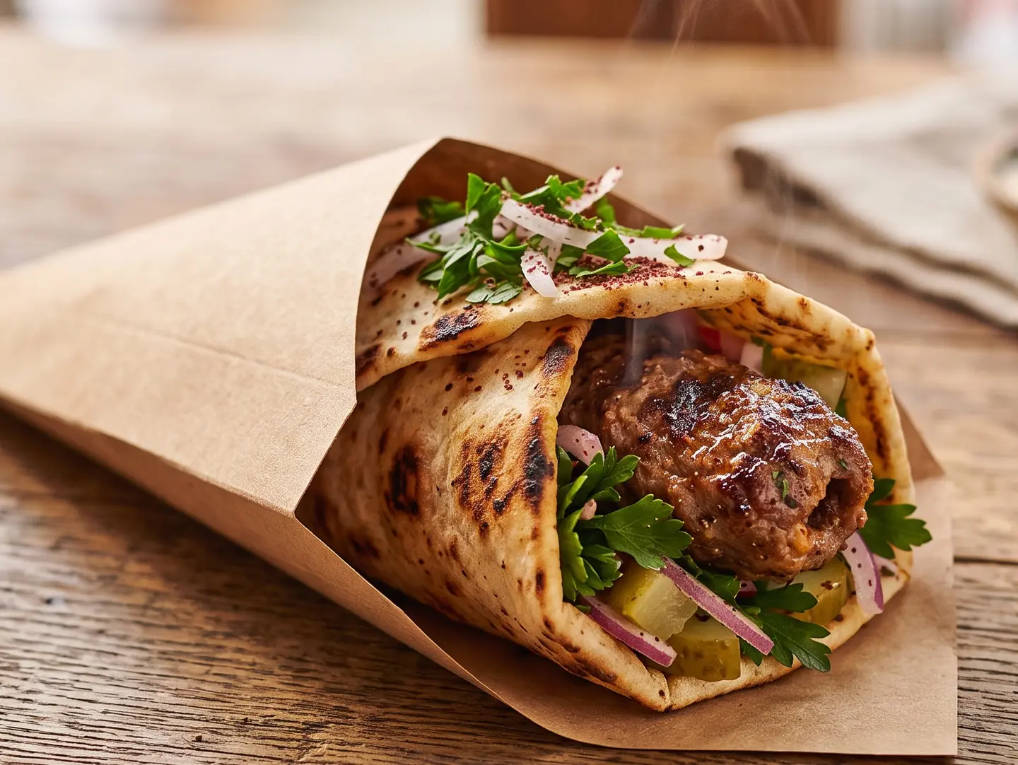 Chicken Kebab Sandwich
