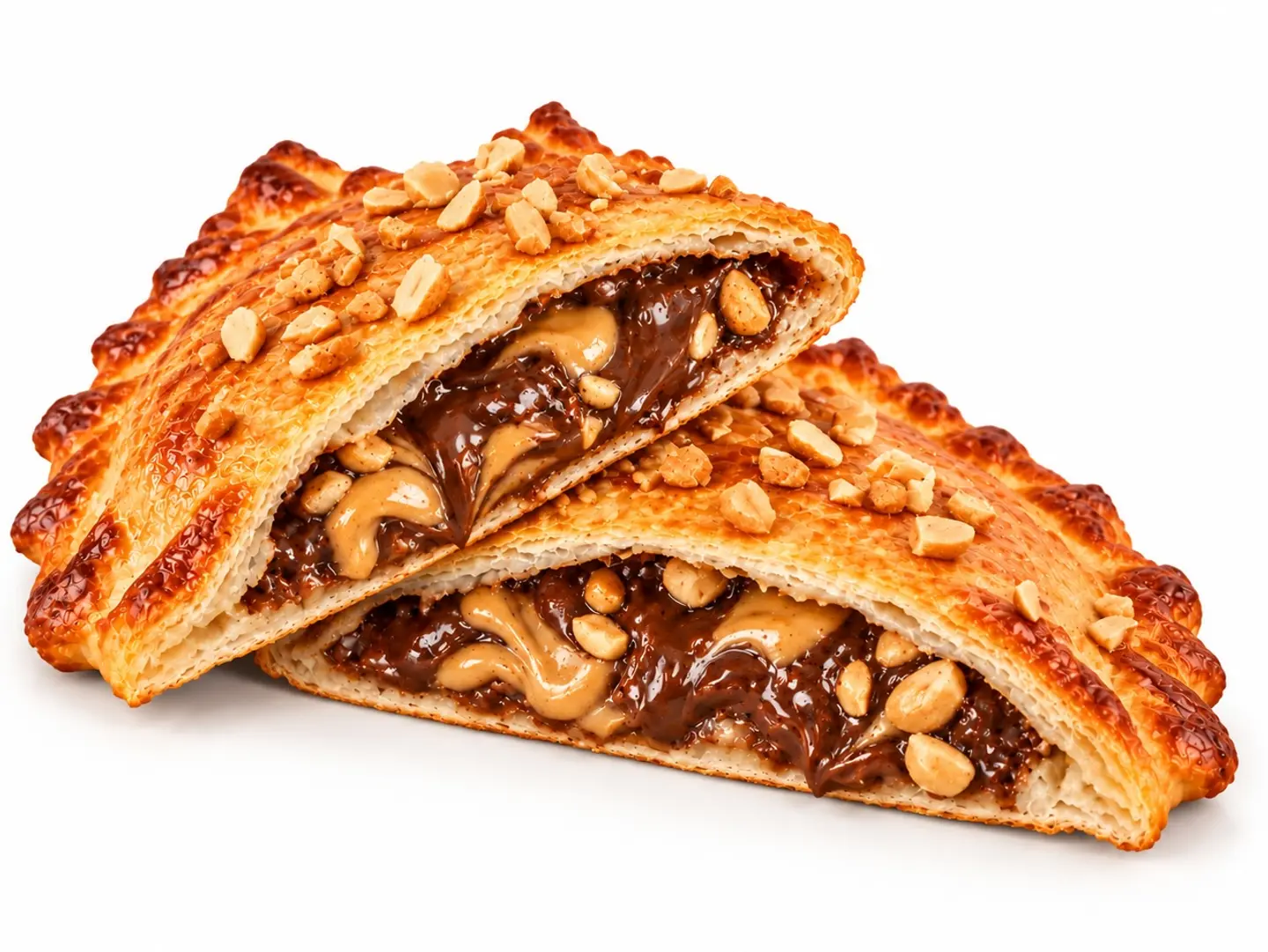 Nutella Pie With Peanut Butter