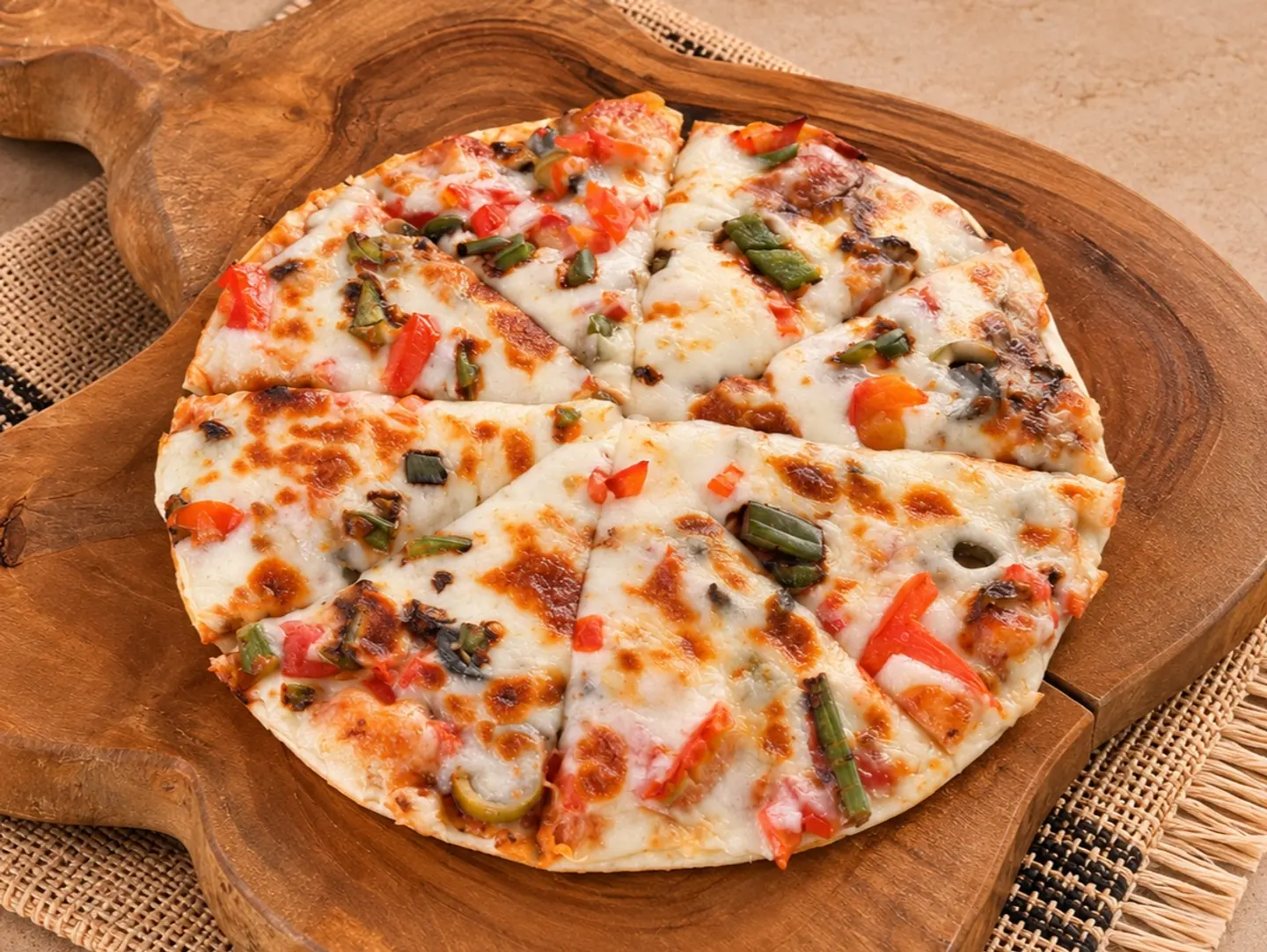 بيتزا خضار - صغير