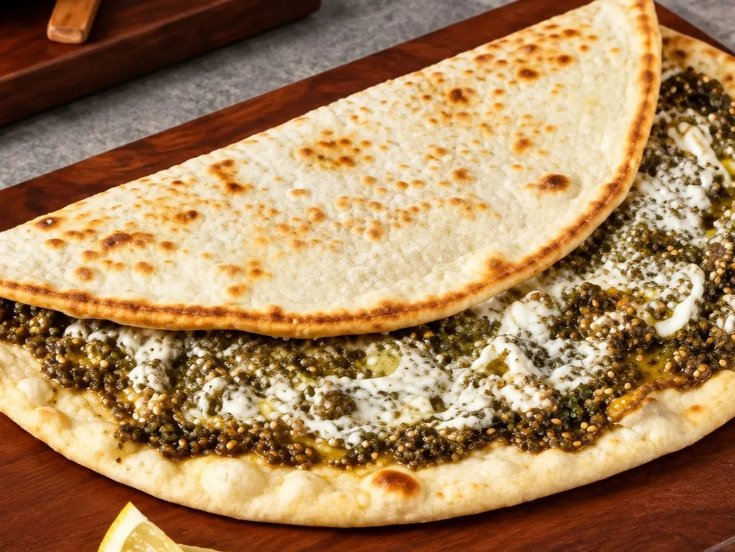 Spinach With Labneh