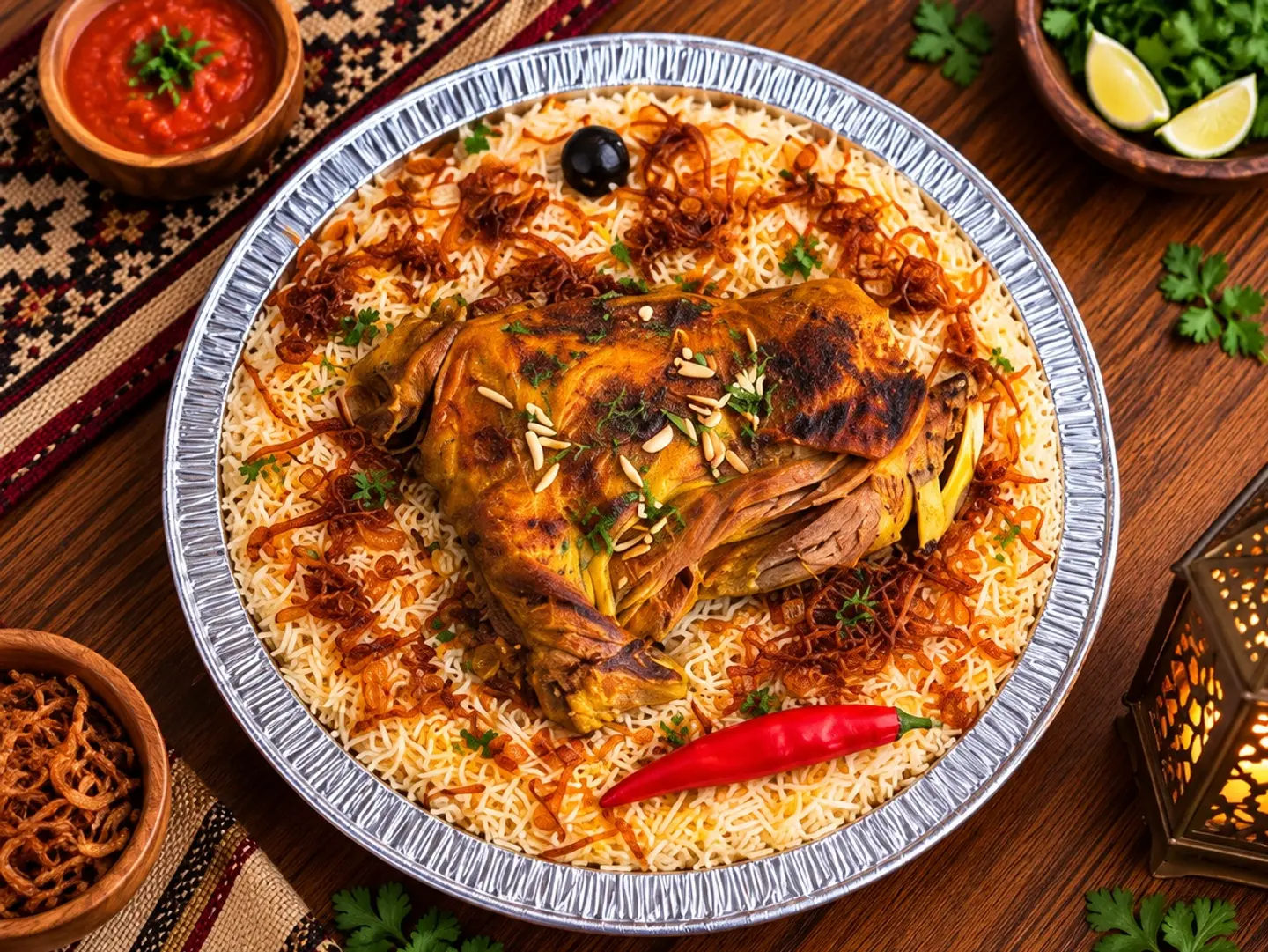 وليمة طويق ( 3 اشخاص )