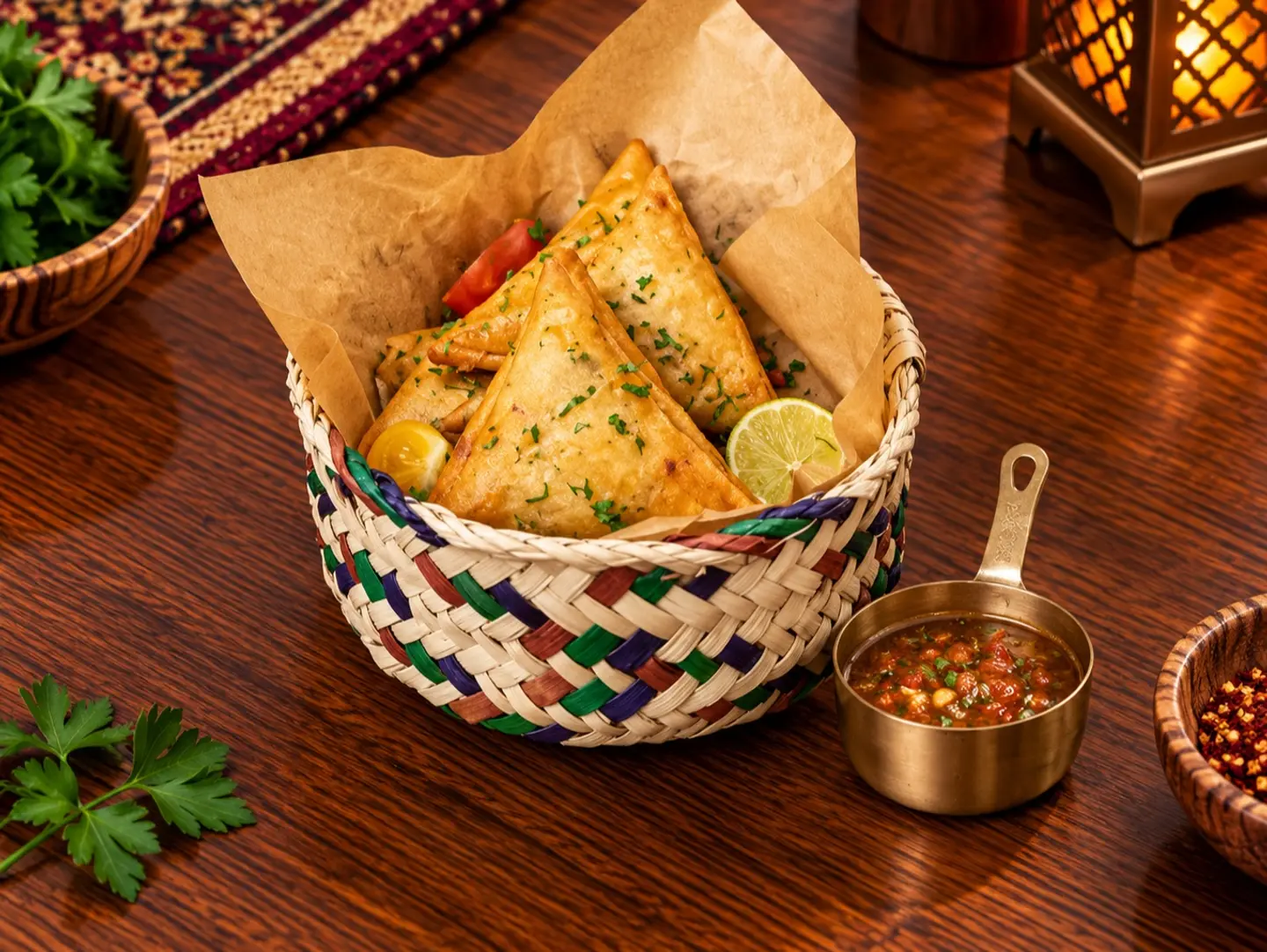 سمبوسة لحم