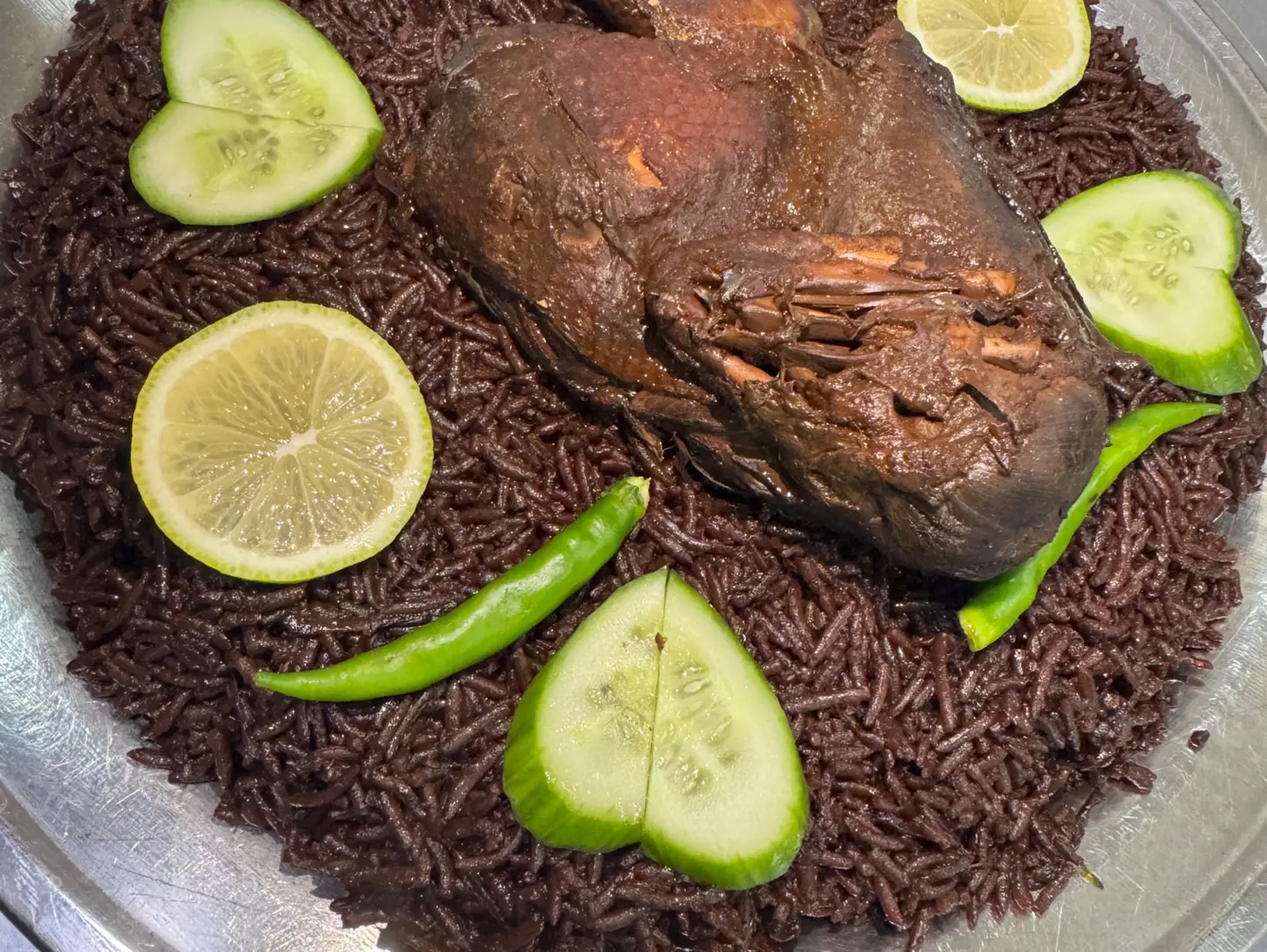 نصف دجاج محموص
