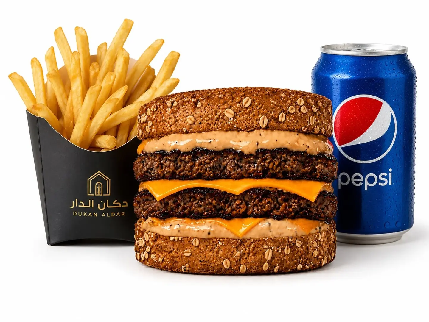 وجبة برجر الطيبات