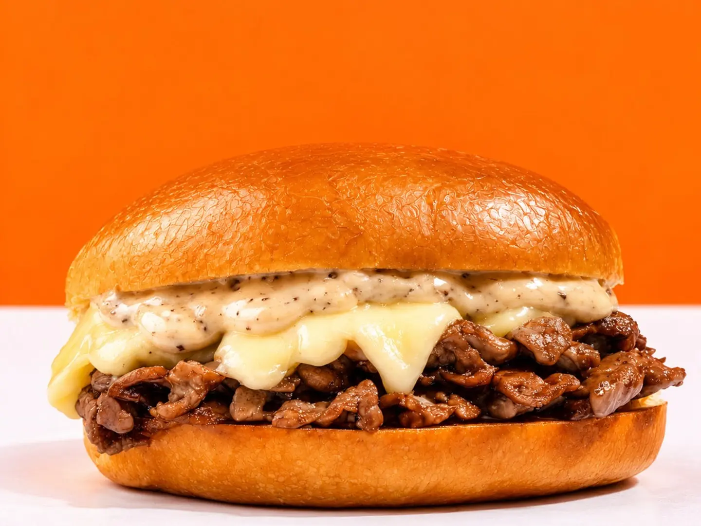 Mushroom Beef Sandwich