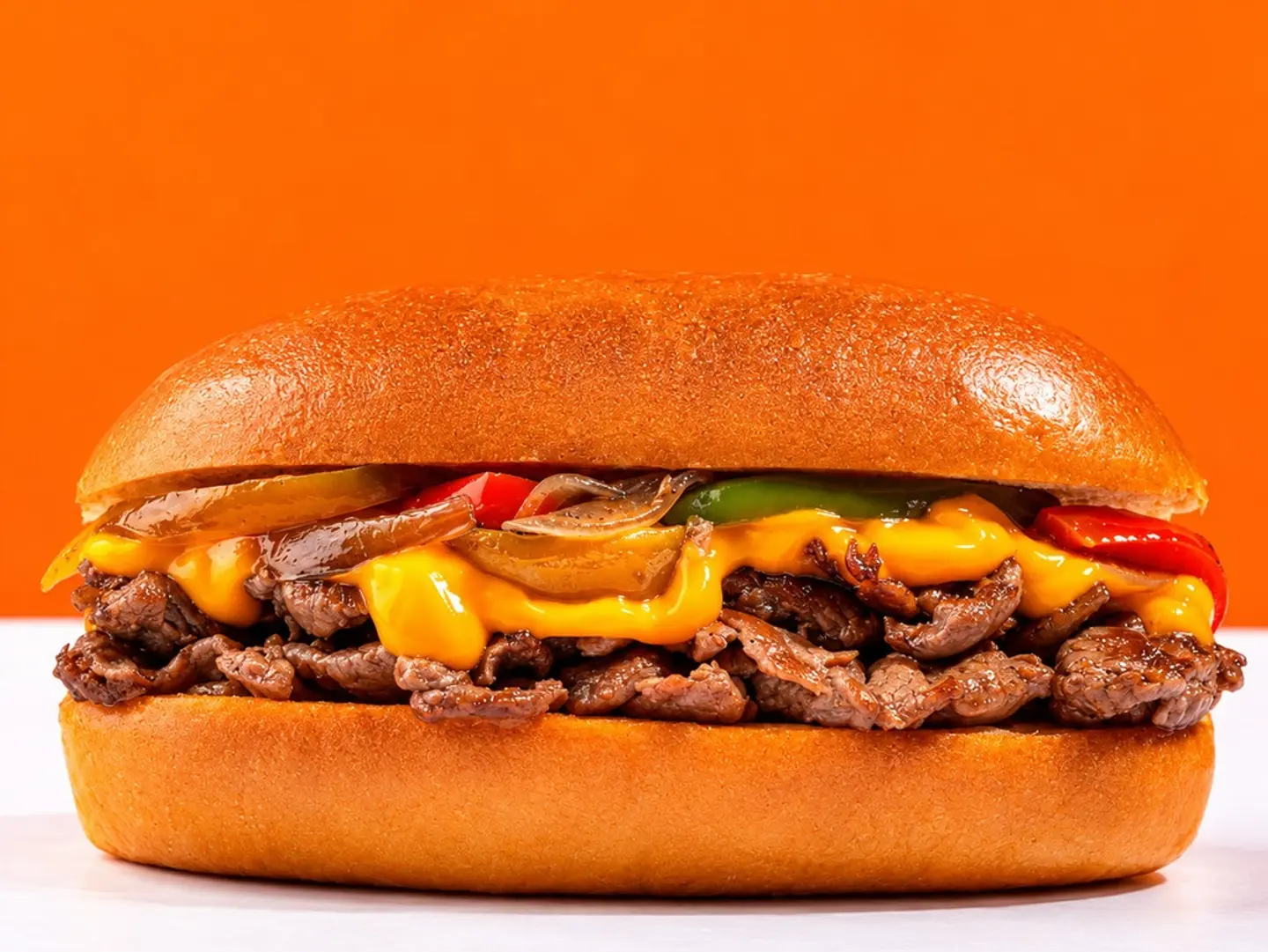 Beef Fajita Sandwich
