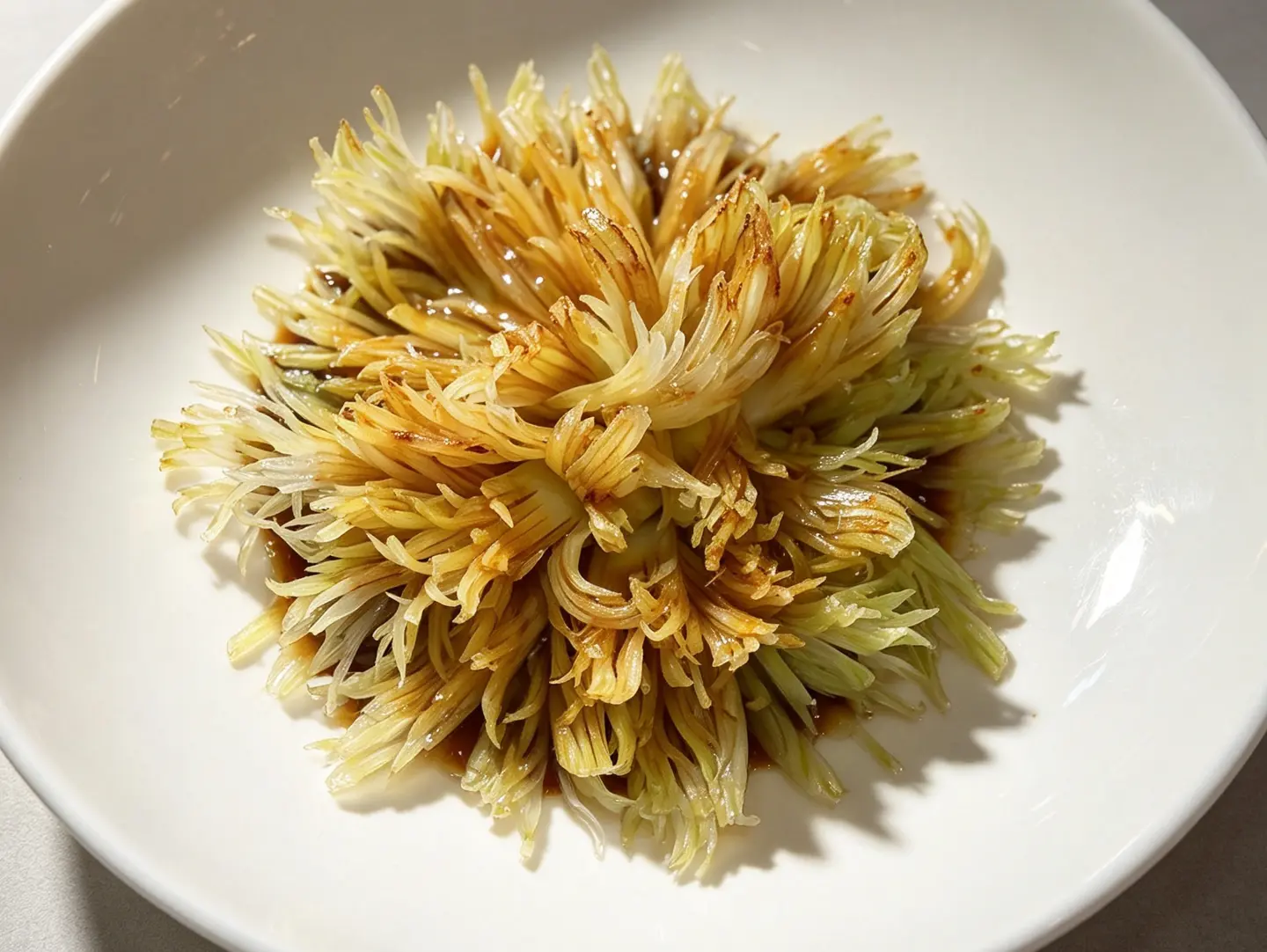 Tossed Celery With Special Sauce