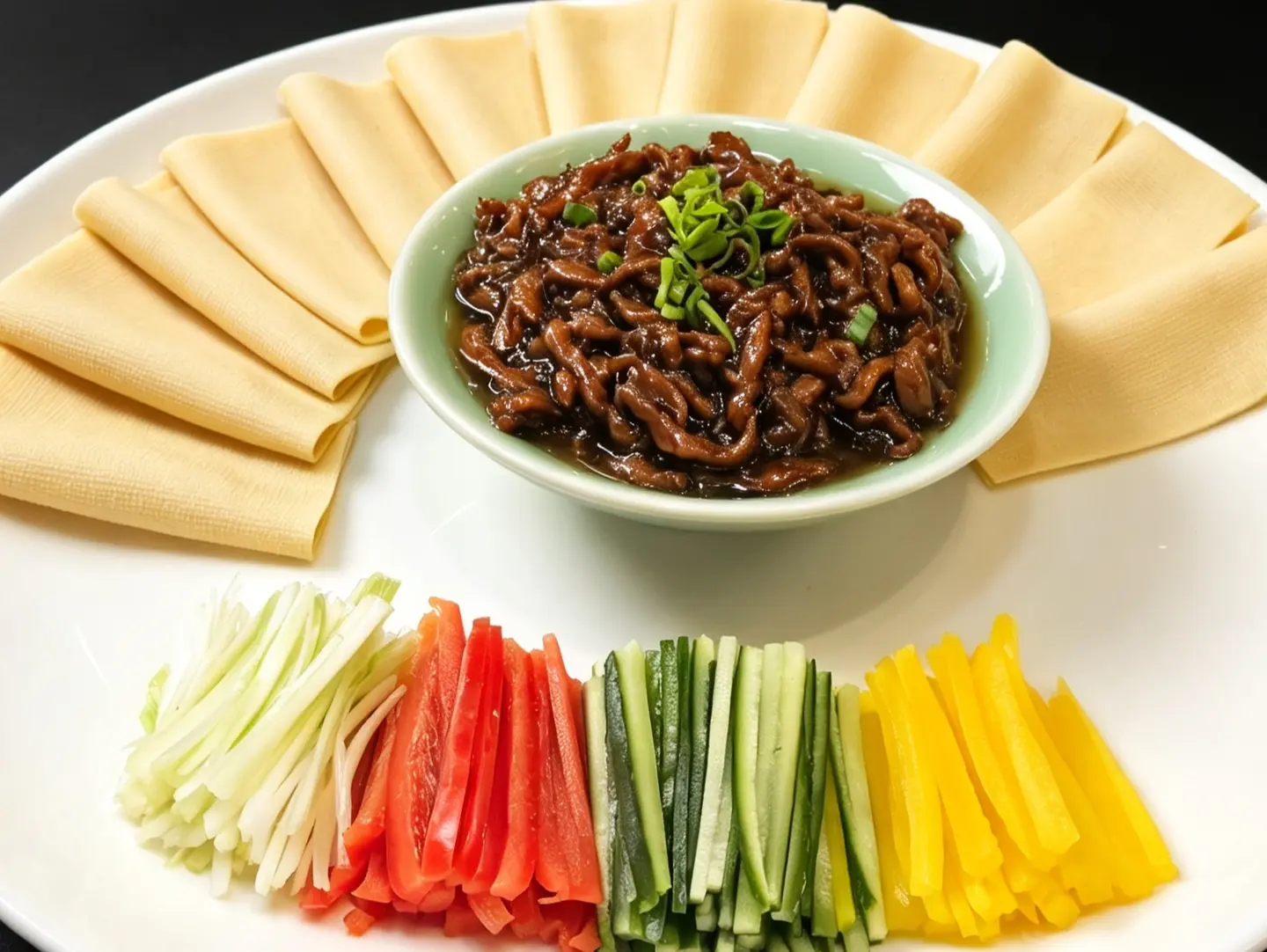 Shredded Beef With Sweet Jing Sauce