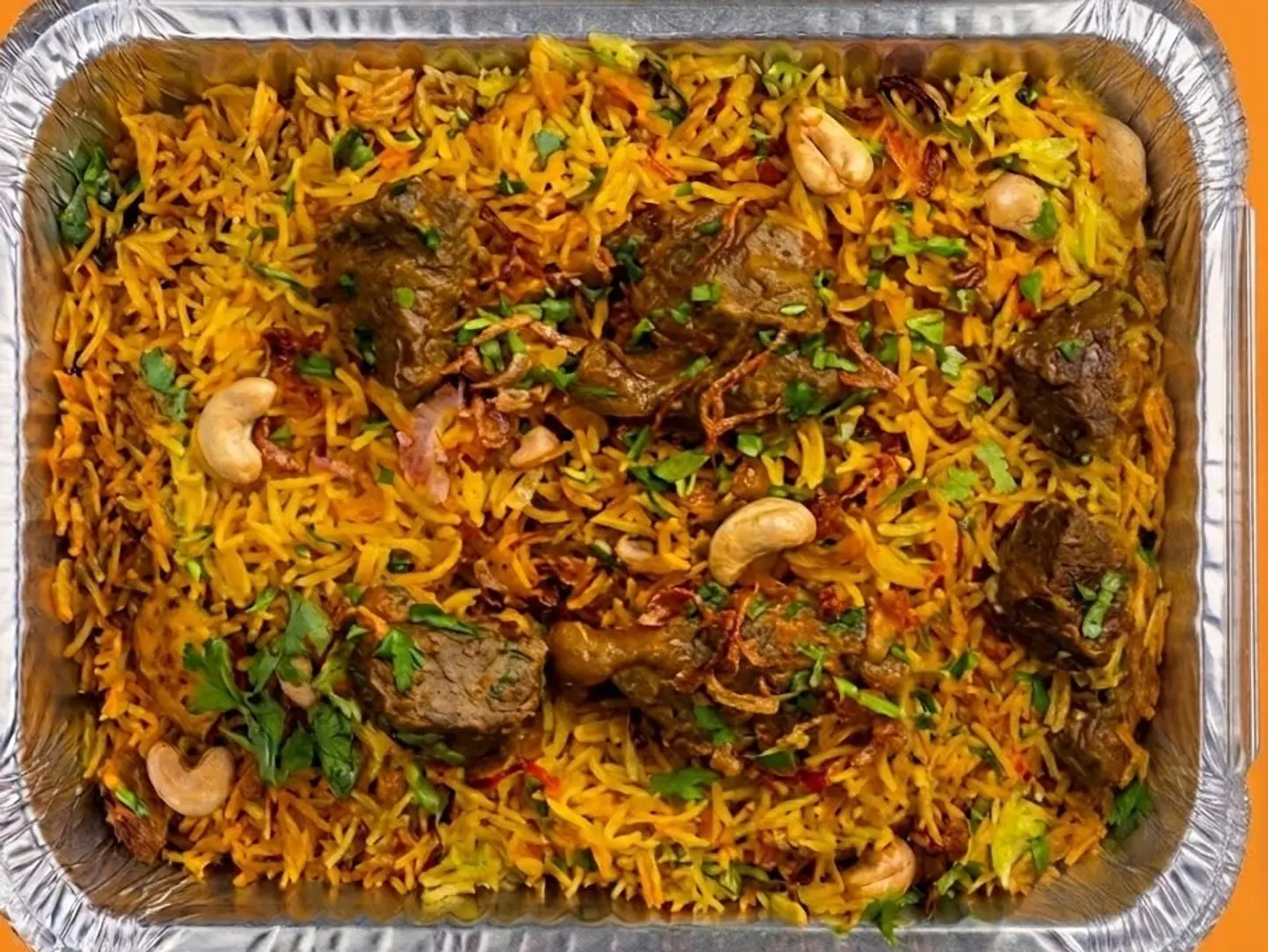 Family Meat Biryani