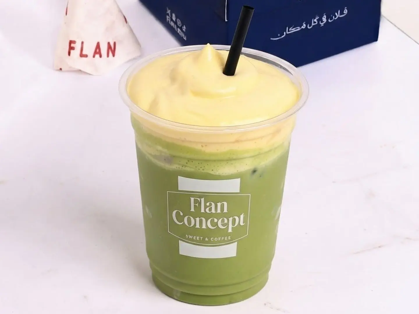 Matcha Cream Caramel