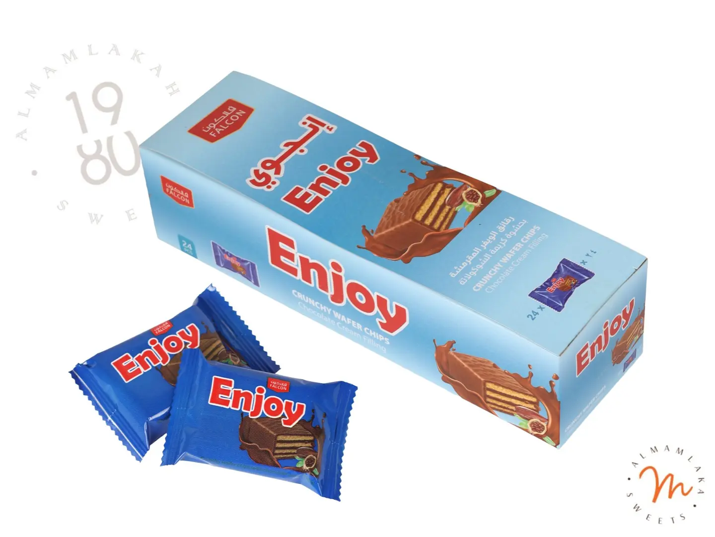 Wafer Sandwich With Chocolate Cream Filling