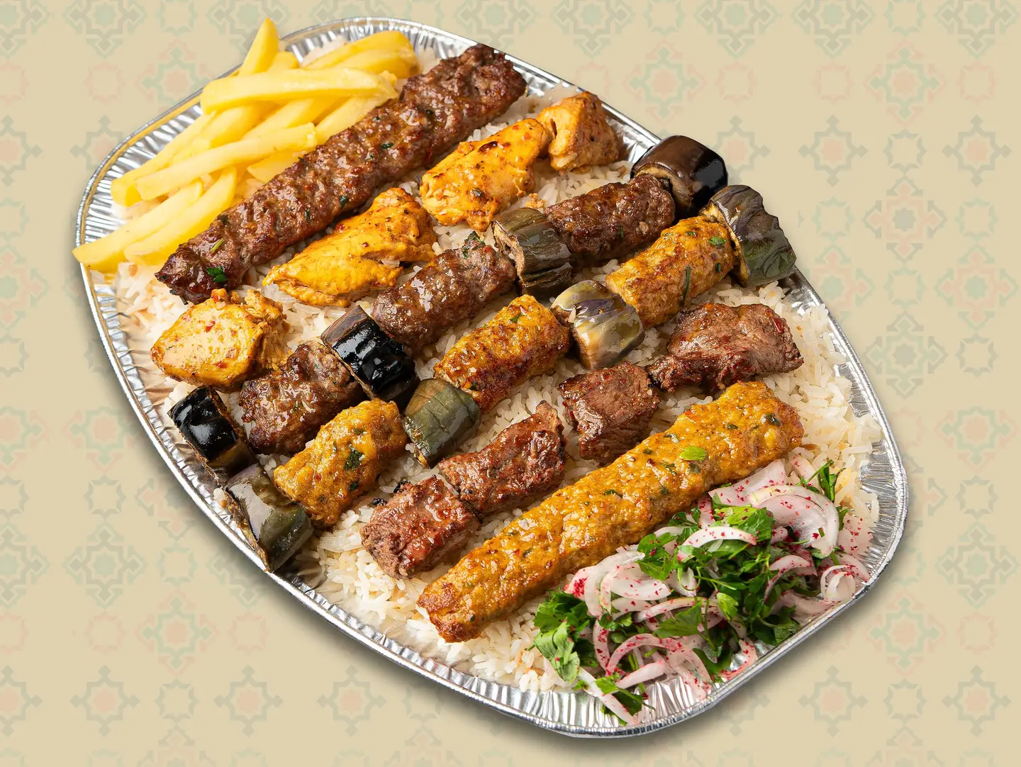 نص كيلو مشكل