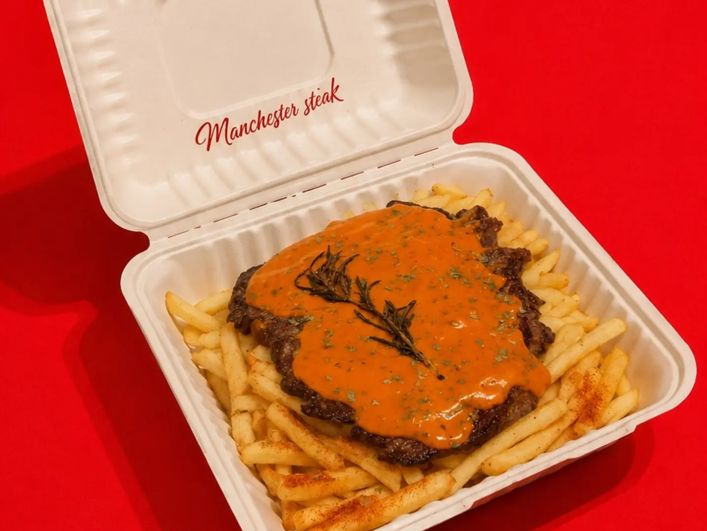 Manchester Steak With Smoked Cheese
