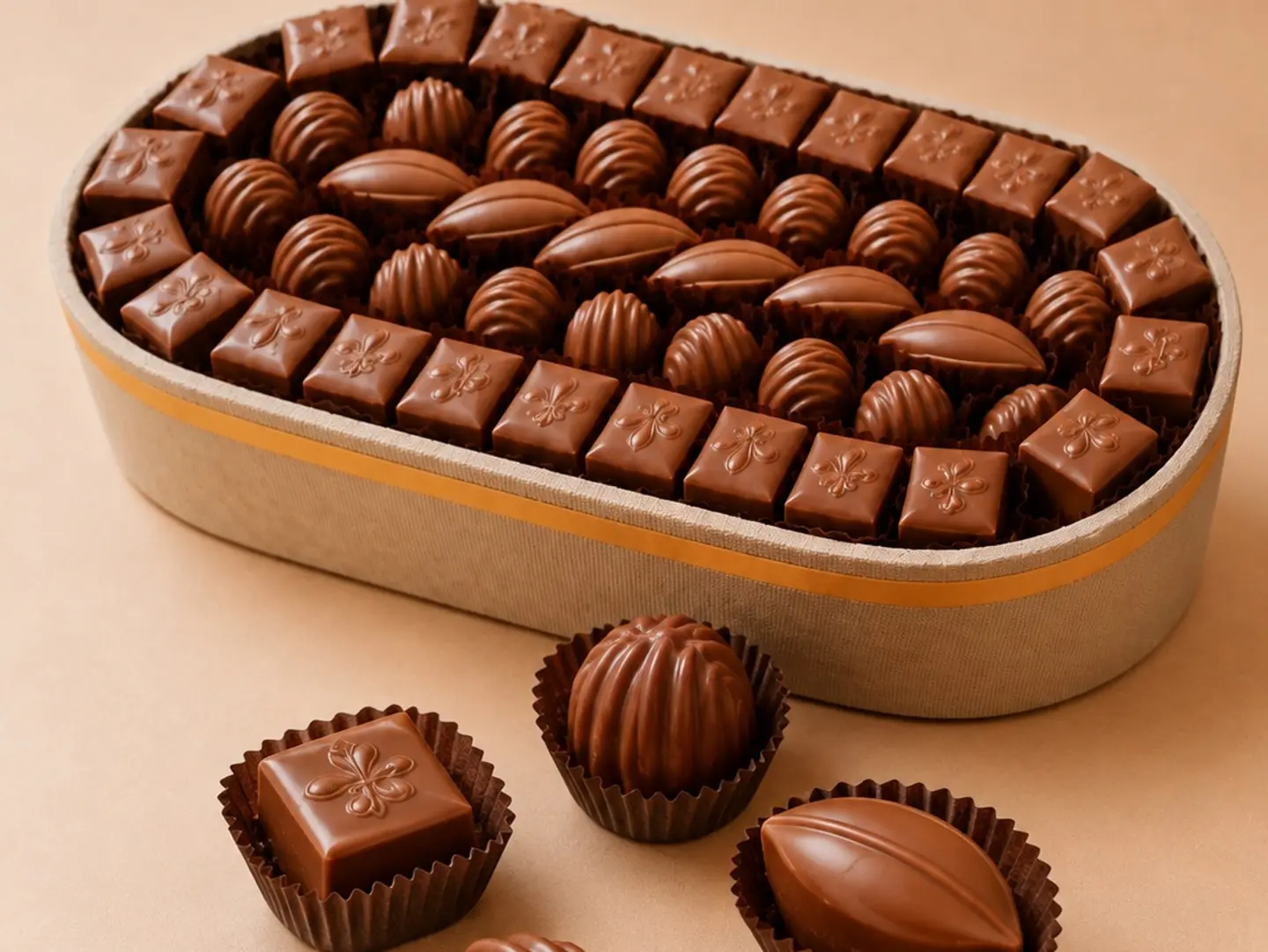Open Chocolate Tray