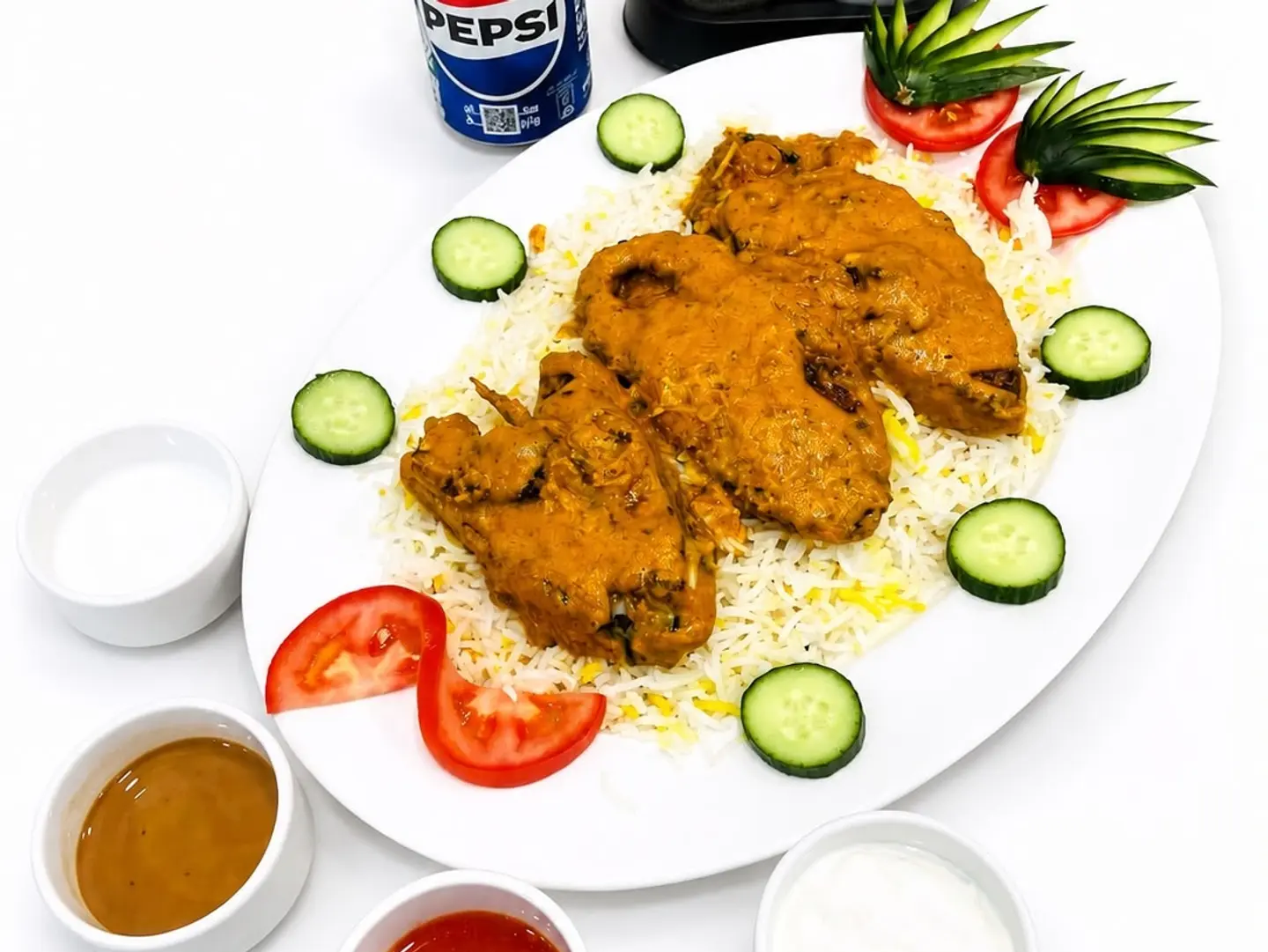 وجبة برياني سمك كنعد