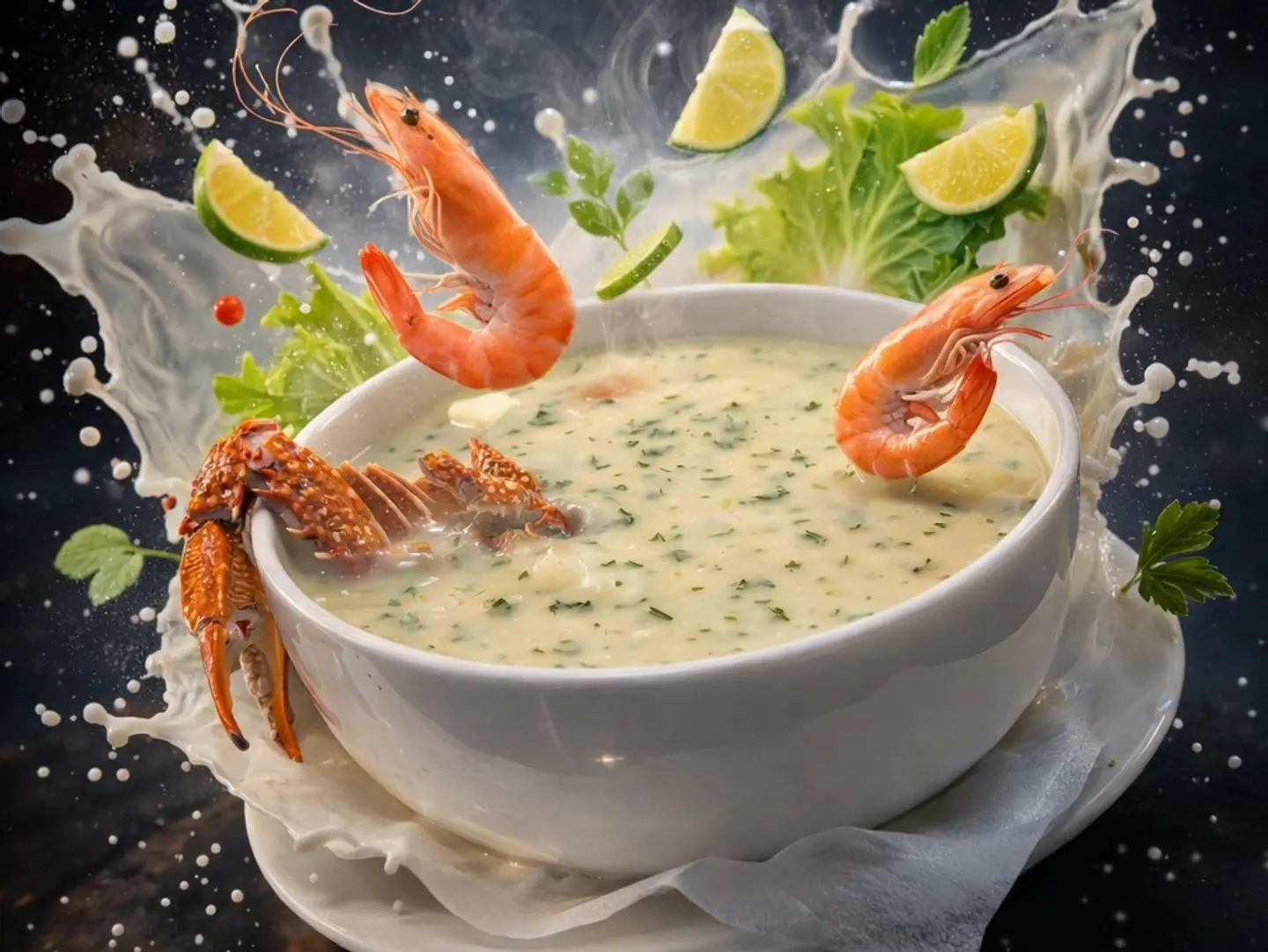 Bouillabaisse Soup White Sauce