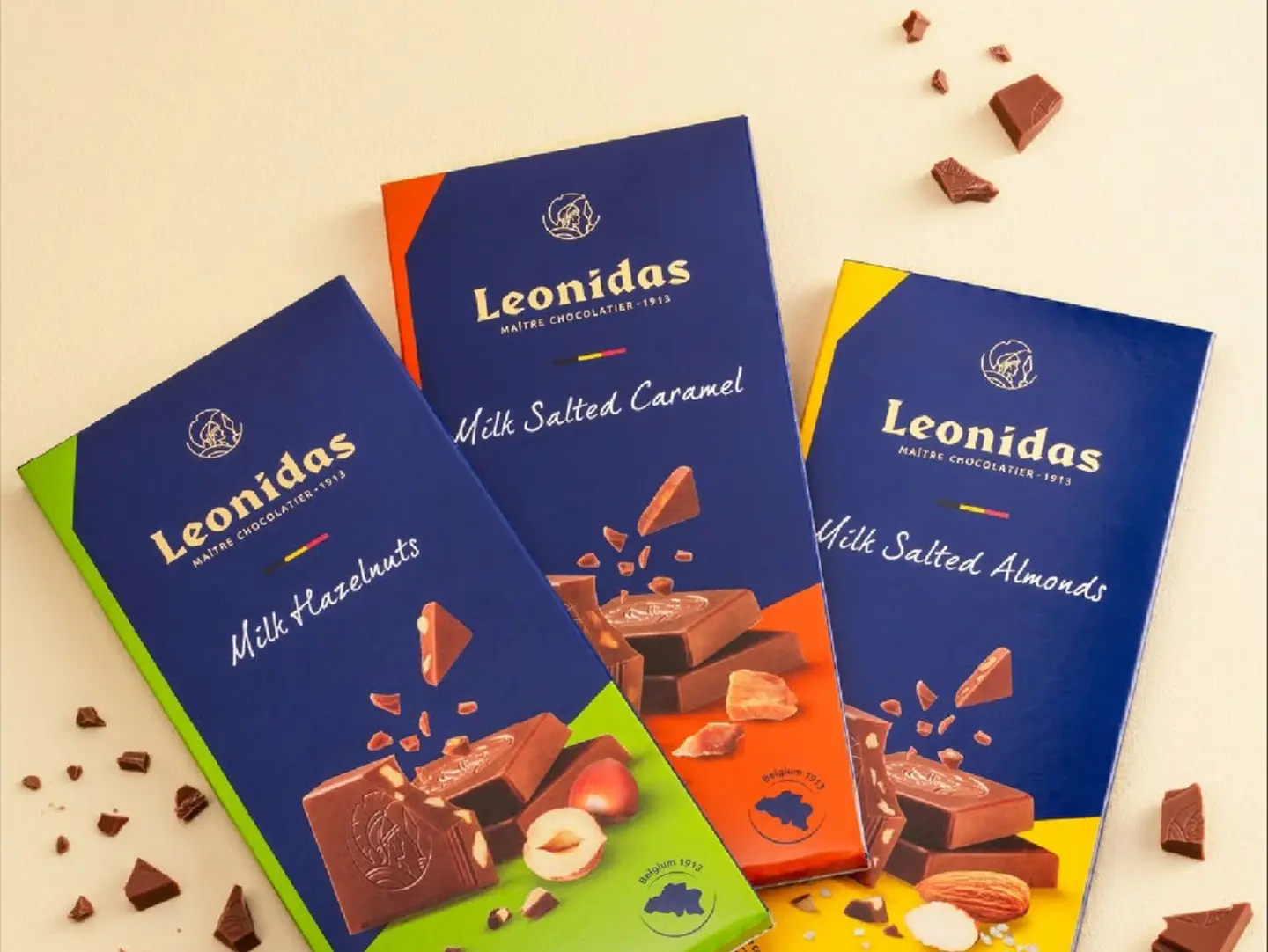 Milk Chocolate Bars 3 Bars