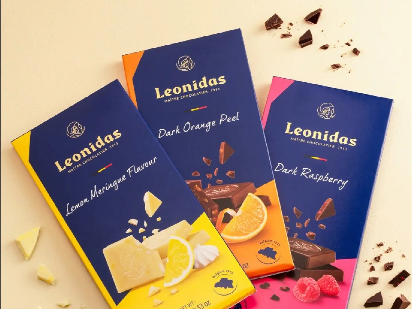 Fruity Chocolate Bars 3 Bars